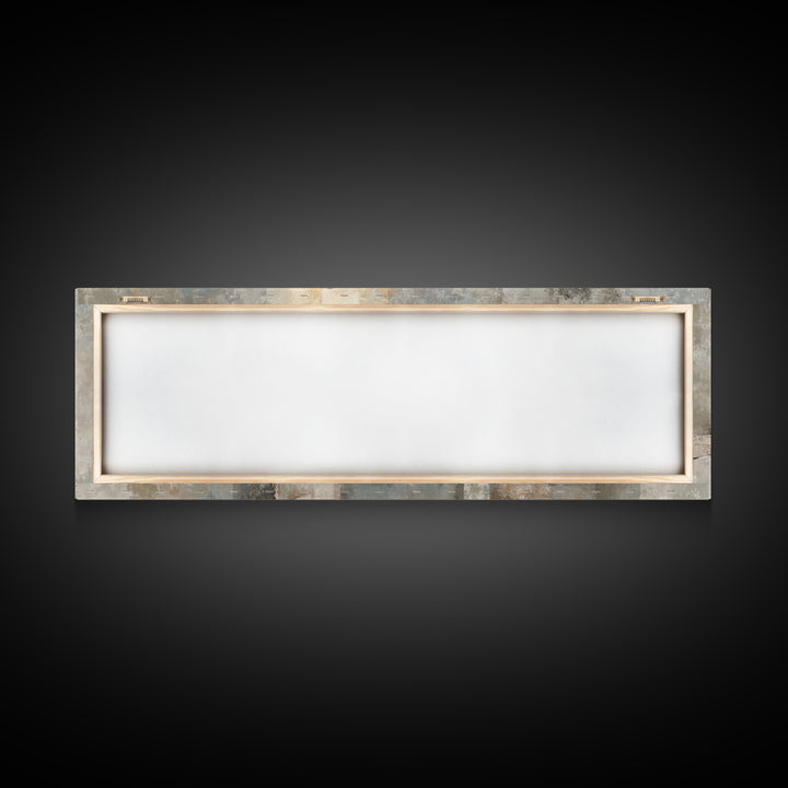 Light Of The Craftsman – Framed Canvas Print – Christian Art Canvas – Panoramic Art – Christian Wall Art – Jesus Painting – Christian Decor
