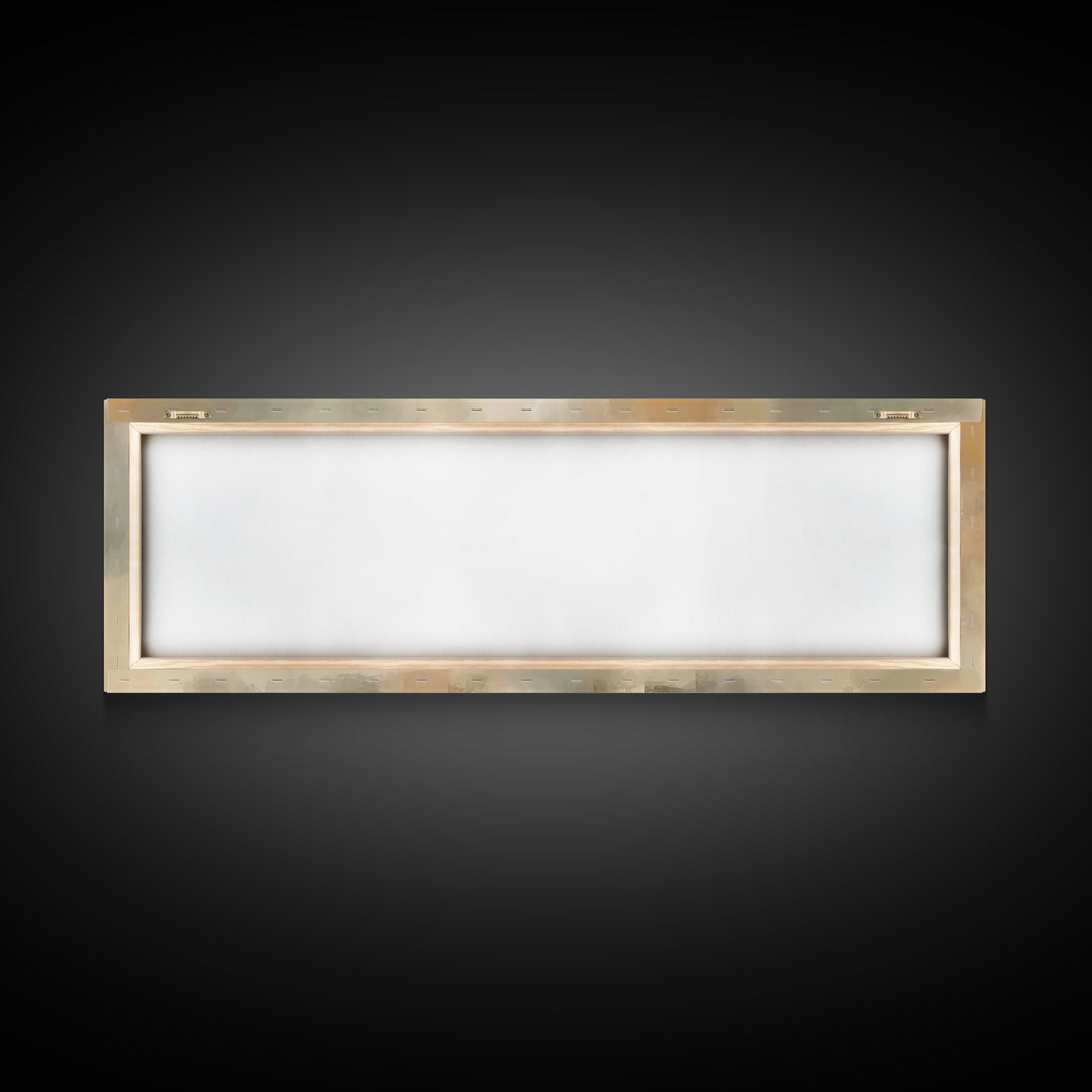 Heavenly Carpenter – Framed Canvas Print – Christian Wall Art – Christian Art Canvas – Jesus Painting – Panoramic Art – Christian Christmas