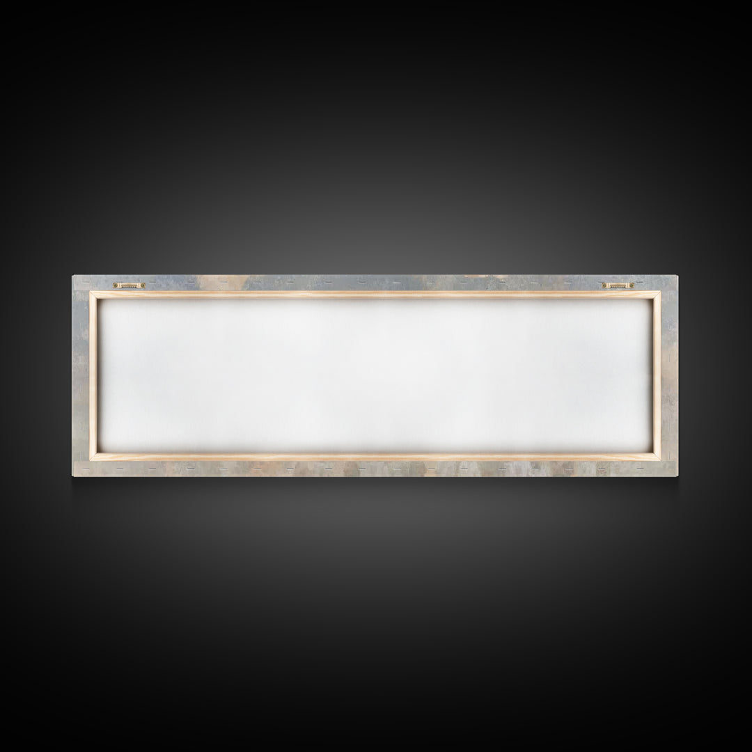 Celestial Meeting | Framed Canvas Print | Christian Wall Art | Christian Art Canvas | Panoramic Wall Art | Christian Painting | Christian C