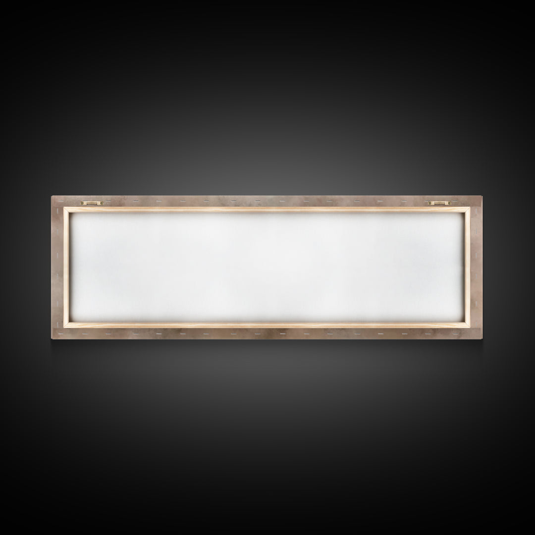 Shadows Of Witness – Framed Canvas Print – Christian Art Canvas – Christian Wall Art – Panoramic Painting – Christian Christmas Art – Chris