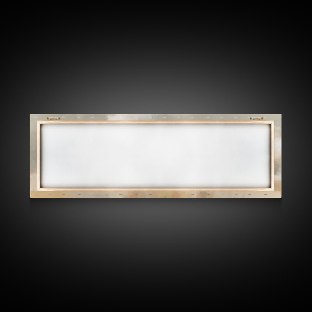 Desert Disciples | Framed Canvas Print | Christian Art Canvas | Christian Wall Art | Panoramic Print | Christian Painting | Christmas Art