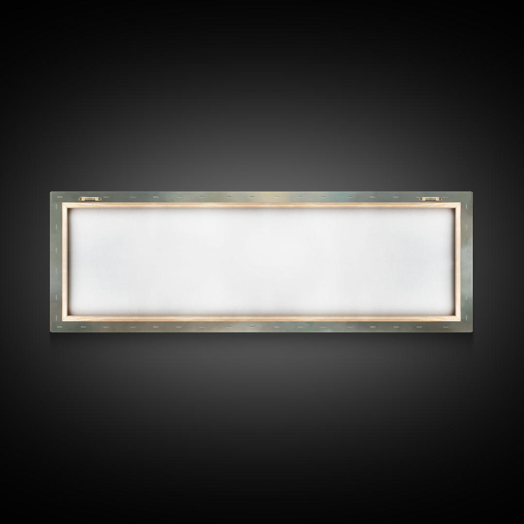 Heavenly Ascent – Framed Canvas Print – Christian Art Canvas – Christian Wall Art – Panoramic Painting – Jesus Painting – Christian Decor