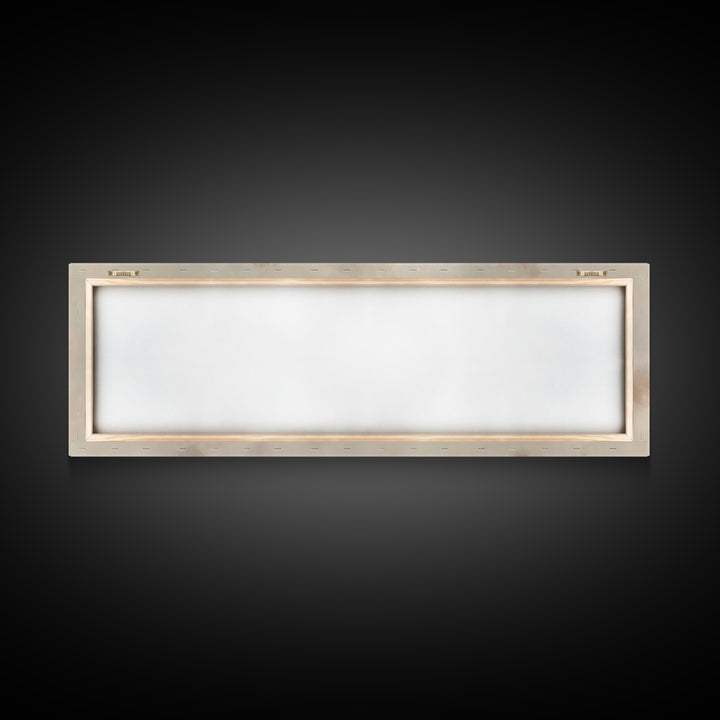 Holy Manger – Framed Canvas Print – Christian Art Canvas – Christian Wall Art – Panoramic Painting – Christmas Art – Christian Christmas Ar