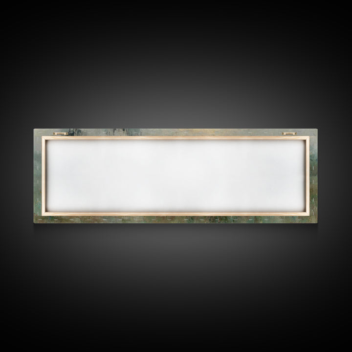 Pasture Of Promise – Framed Canvas Print – Christian Wall Art – Christian Art Canvas – Panoramic Art – Christian Christmas Art – Christian
