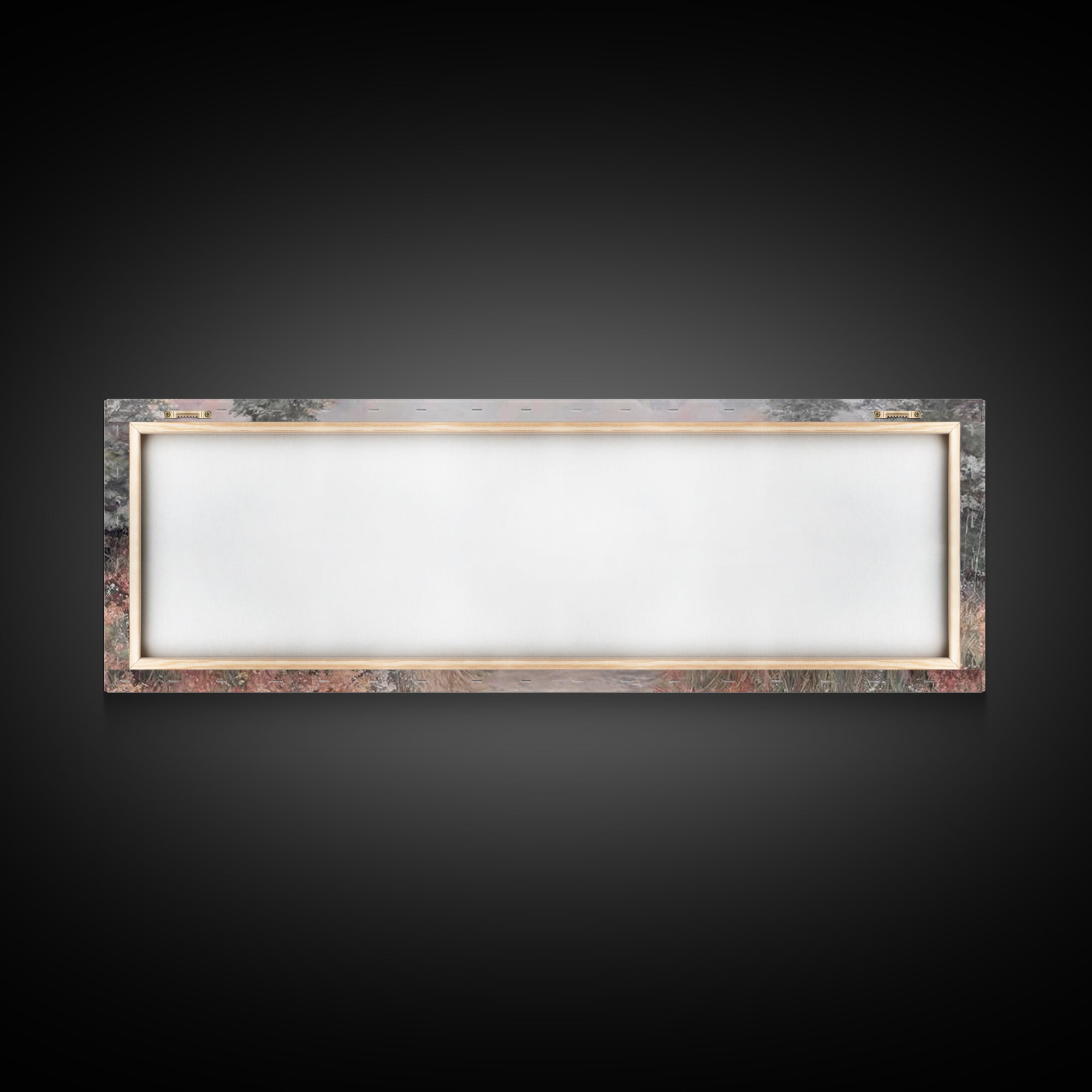 Garden Of Light, Framed Canvas Print, Christian Wall Art, Christian Art Canvas, Panoramic Frame, Christmas Art, Christian Christmas Decor