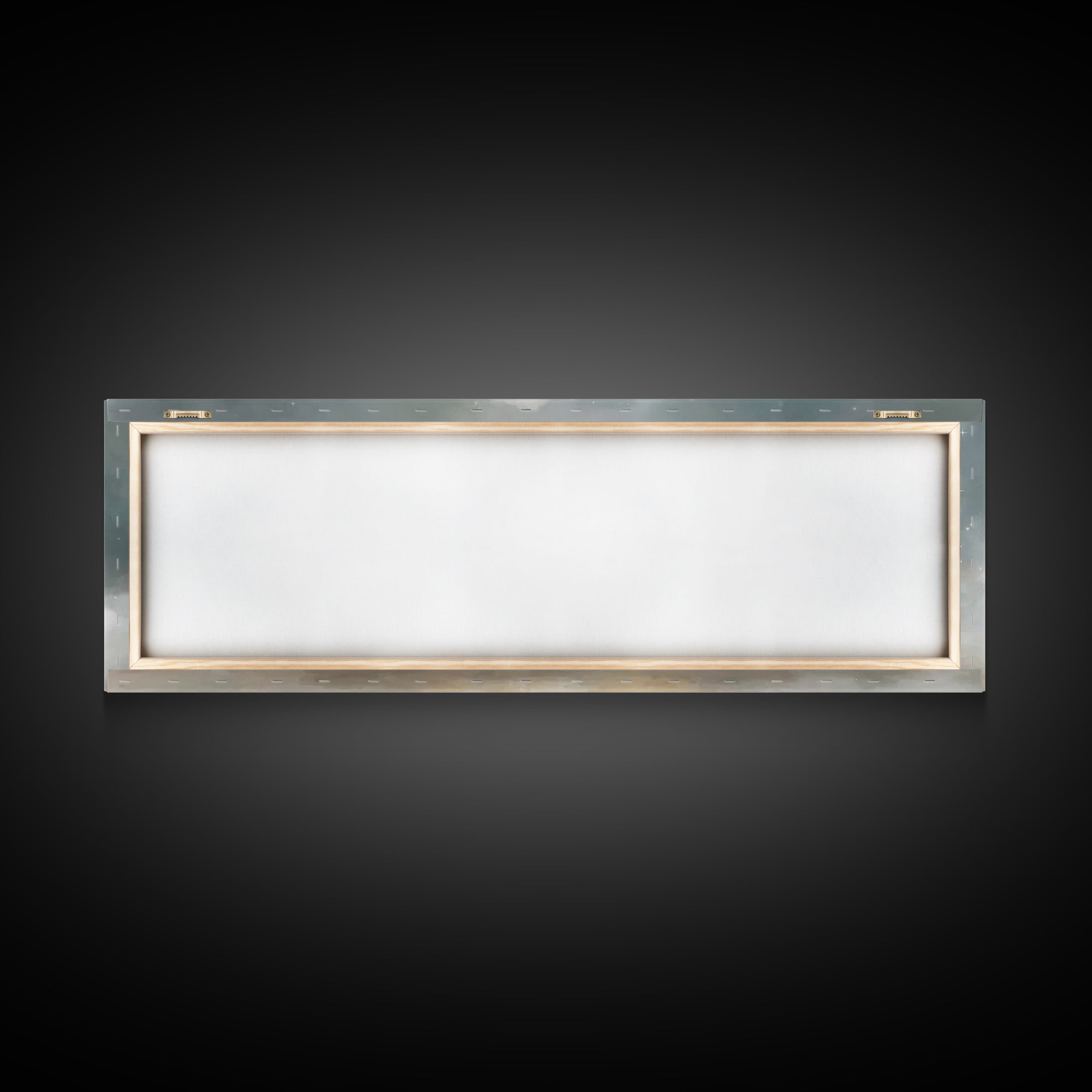 Holy Midnight – Framed Canvas Print – Christian Art Canvas – Christian Wall Art – Panoramic Print – Christmas Art – Christian Christmas Art