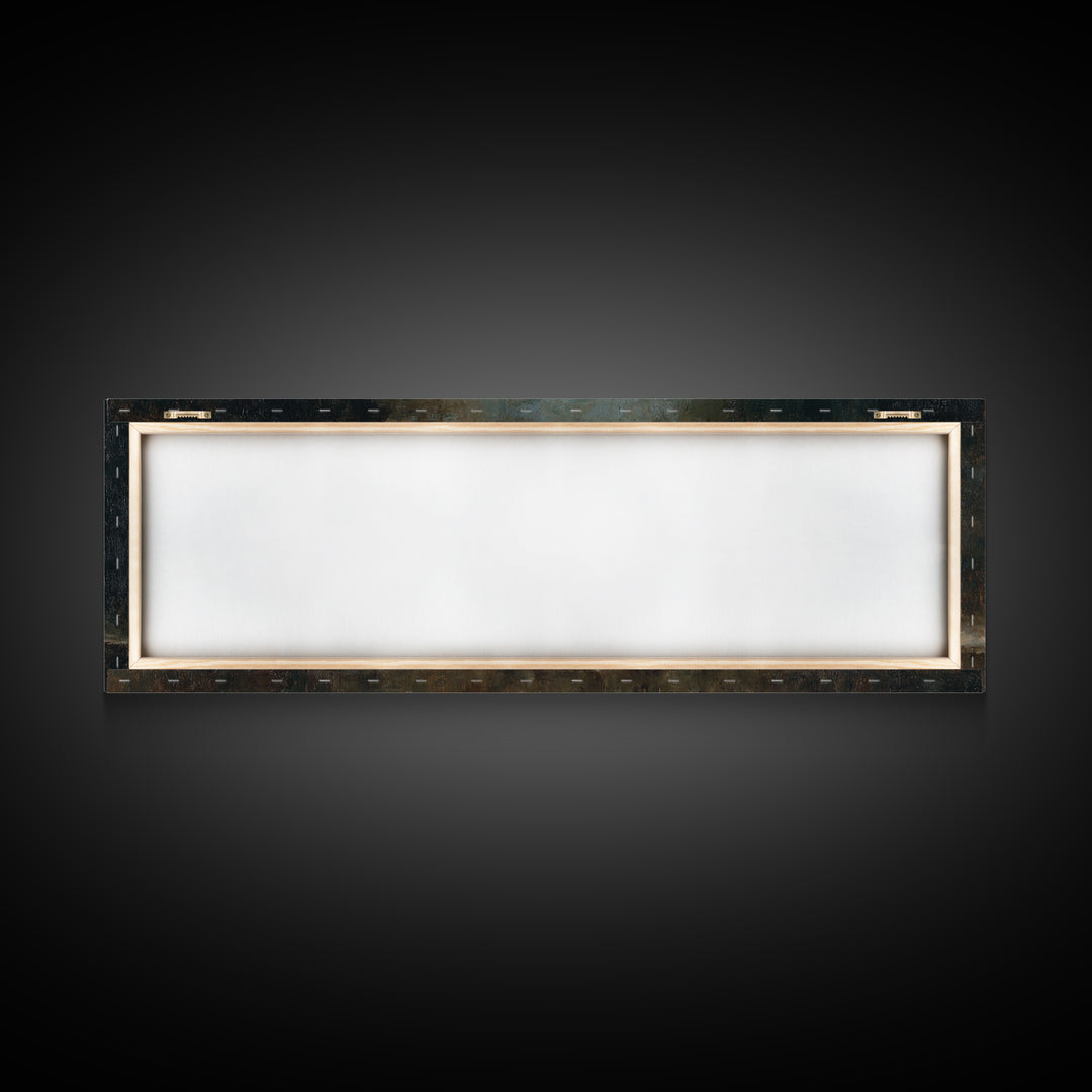 Sacred Slumber | Framed Canvas Print | Christian Art Canvas | Christian Wall Art | Panoramic Frame | Jesus Painting | Christmas Art