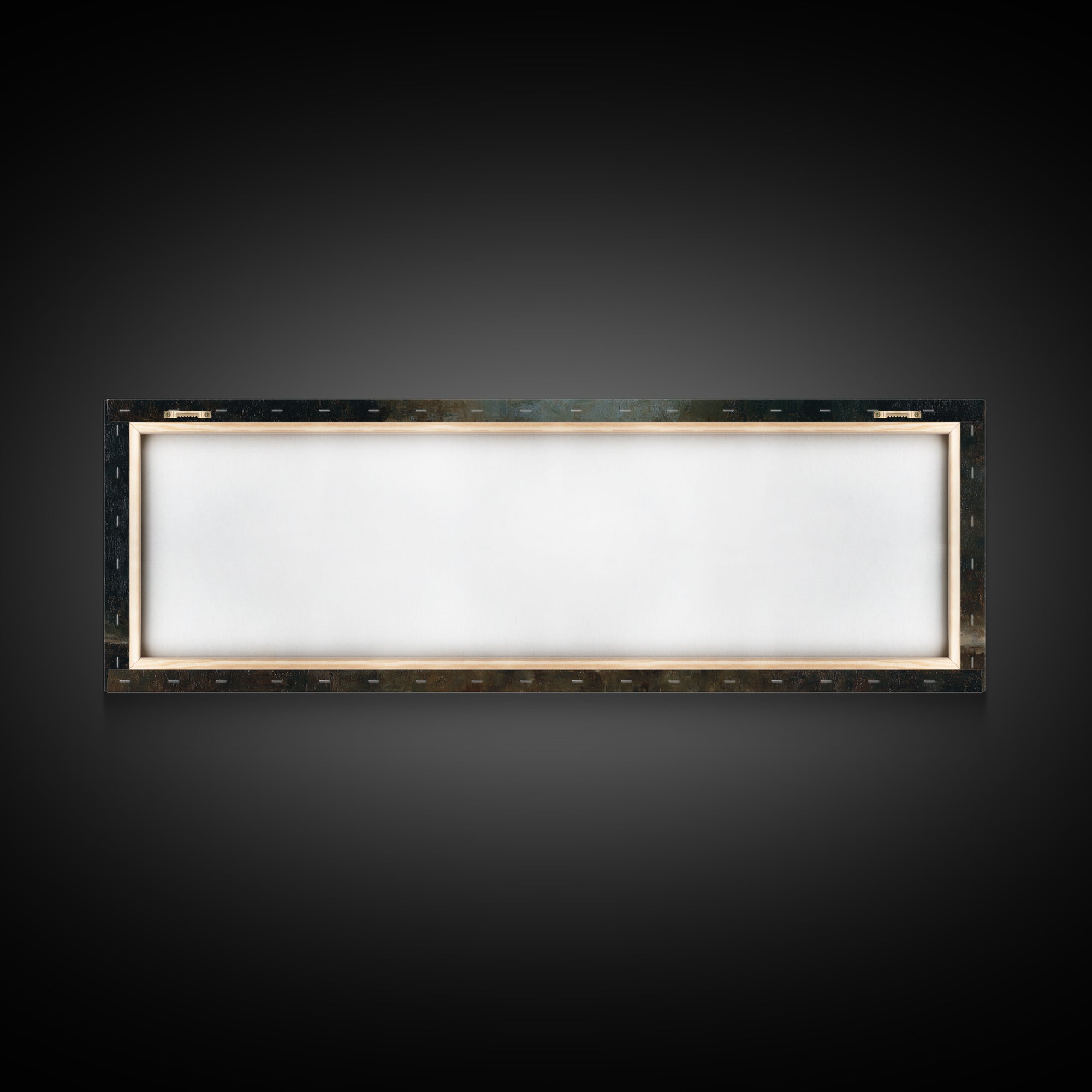 Sacred Slumber | Framed Canvas Print | Christian Art Canvas | Christian Wall Art | Panoramic Frame | Jesus Painting | Christmas Art