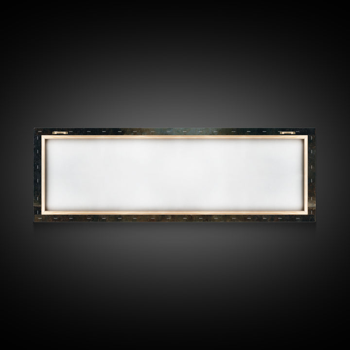 Sacred Slumber | Framed Canvas Print | Christian Art Canvas | Christian Wall Art | Panoramic Frame | Jesus Painting | Christmas Art