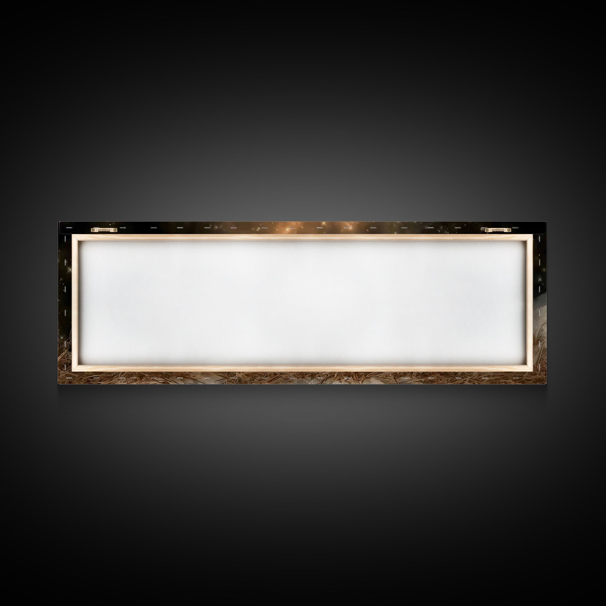 Heaven’s Peace – Framed Canvas Print – Christian Wall Art – Christian Art Canvas – Christmas Art – Panoramic Art – Jesus Painting