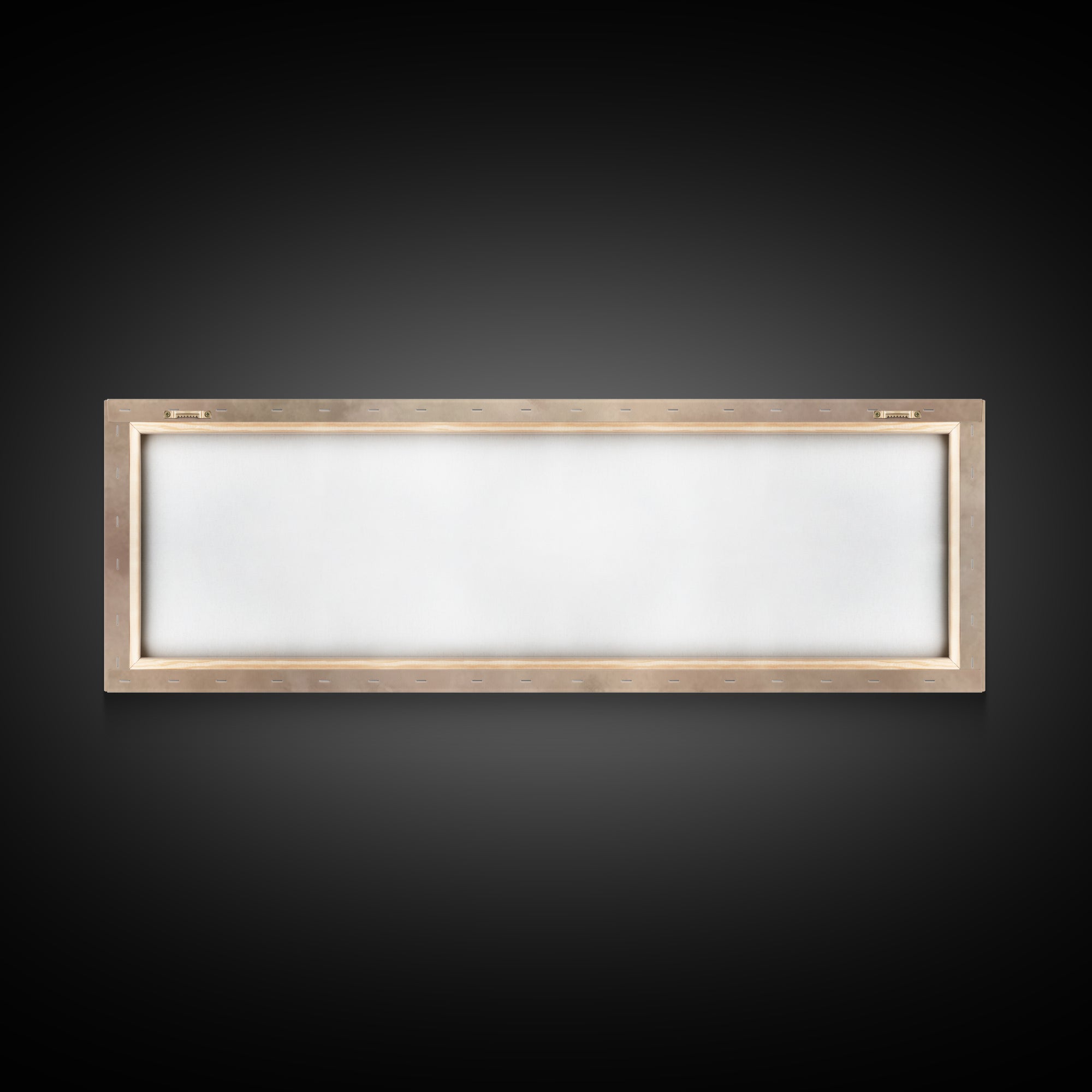 Silent Manger Light | Framed Canvas Print | Christmas Wall Art | Christian Art Canvas | Christian Christmas Art | Panoramic Print | Jesus P