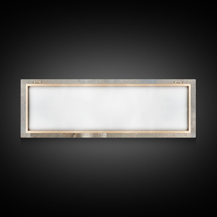 Holy Cradle Calm, Framed Canvas Print, Christian Wall Art, Christian Art Canvas, Christmas Art, Panoramic Painting, Jesus Christmas Art