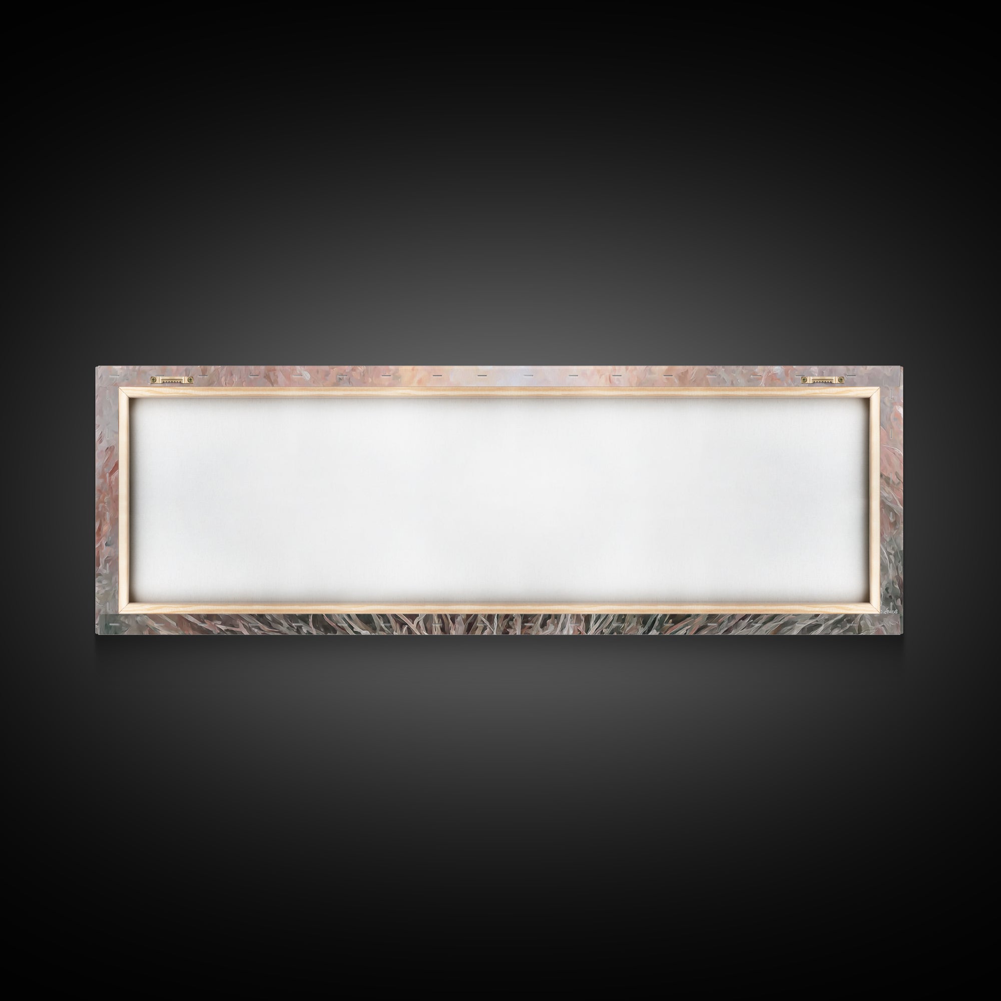 Grace In The Meadow – Framed Canvas Print – Christian Wall Art – Christian Art Canvas – Christmas Art – Panoramic Wall Art – Christian Deco