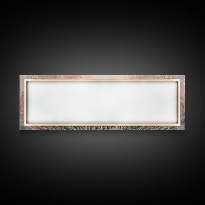 Grace In The Meadow – Framed Canvas Print – Christian Wall Art – Christian Art Canvas – Christmas Art – Panoramic Wall Art – Christian Deco