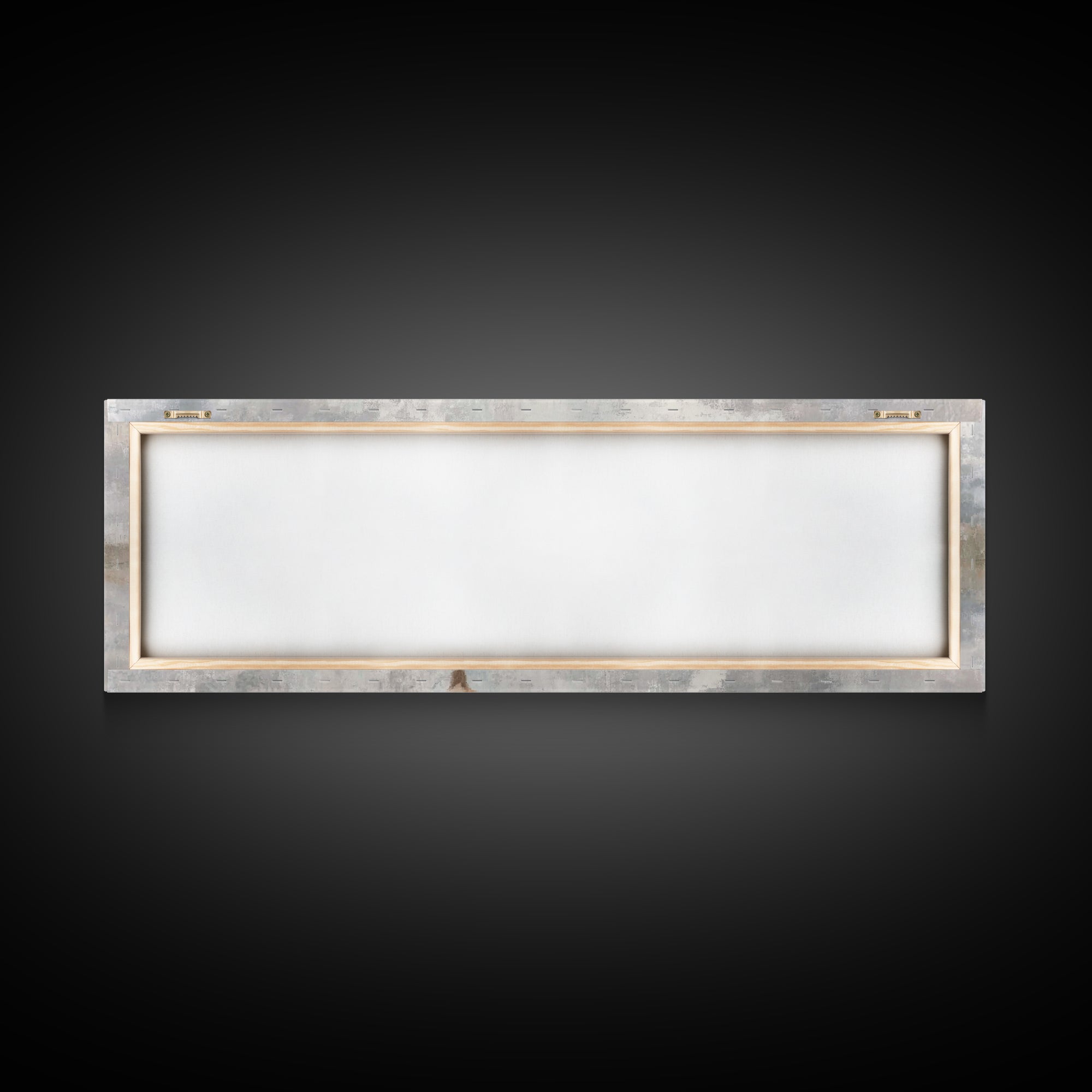 Clouds Of Promise – Framed Canvas Print – Christian Wall Art – Christian Art Canvas – Panoramic Frame – Christian Christmas Art – Jesus Pai
