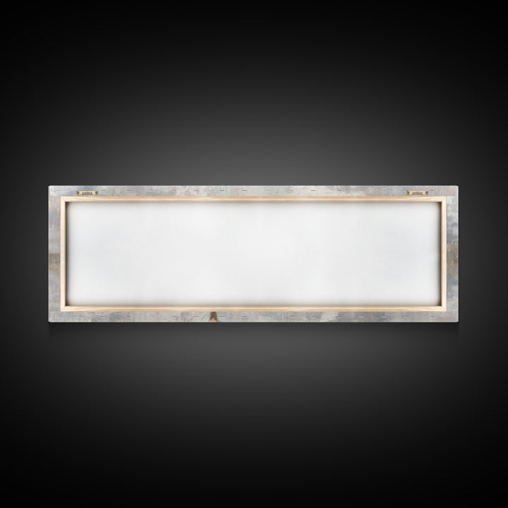 Clouds Of Promise – Framed Canvas Print – Christian Wall Art – Christian Art Canvas – Panoramic Frame – Christian Christmas Art – Jesus Pai