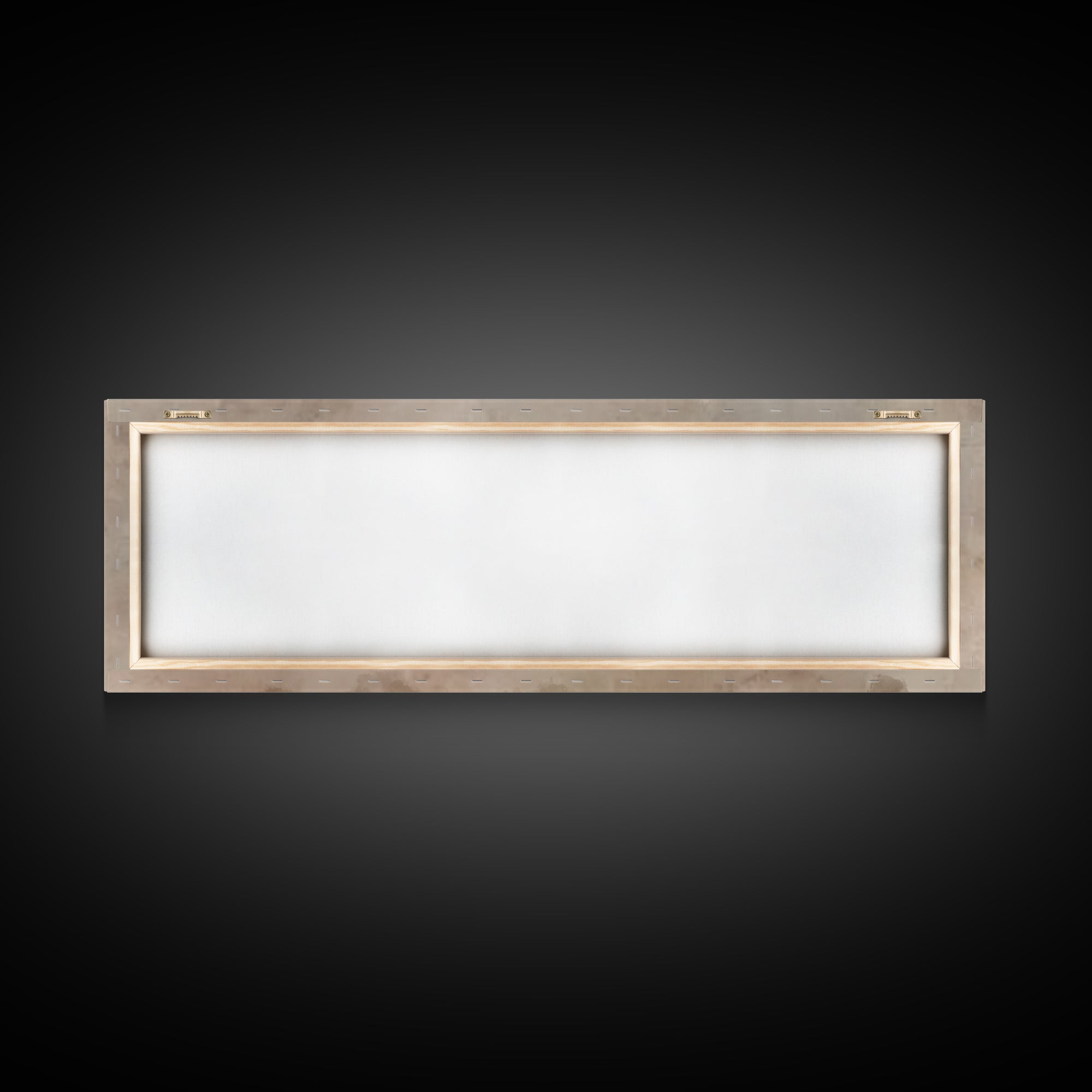 Moonlit Shepherds – Framed Canvas Print – Panoramic Art – Christian Wall Art – Christian Art Canvas – Christmas Art – Moody Christian Art
