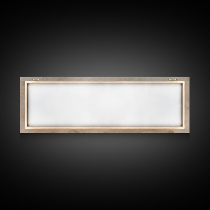 Moonlit Shepherds – Framed Canvas Print – Panoramic Art – Christian Wall Art – Christian Art Canvas – Christmas Art – Moody Christian Art