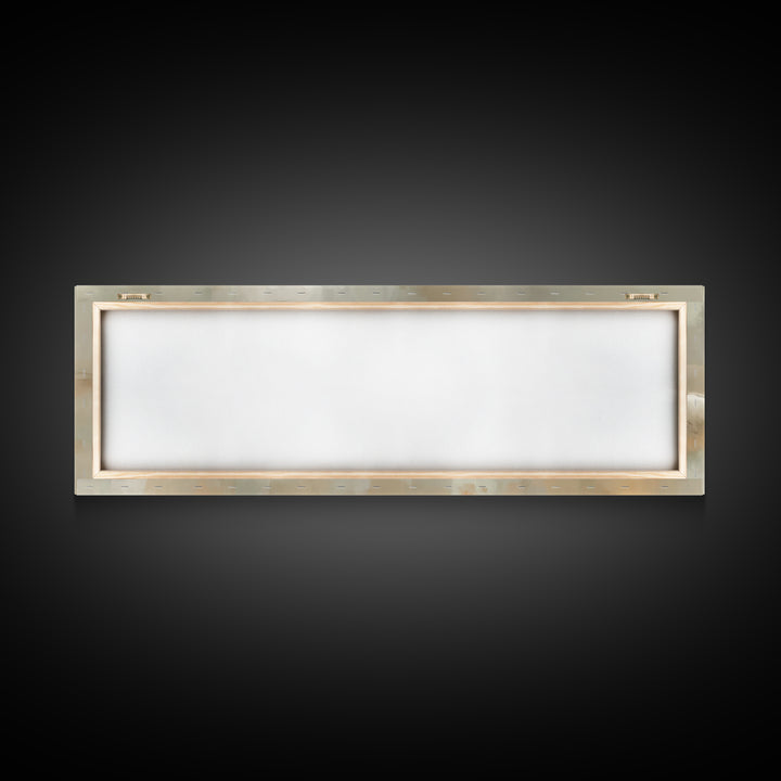 Humble Watchers | Framed Canvas Print | Panoramic Frame | Christian Art Canvas | Christian Christmas Art | Christmas Decor | Christian Wall