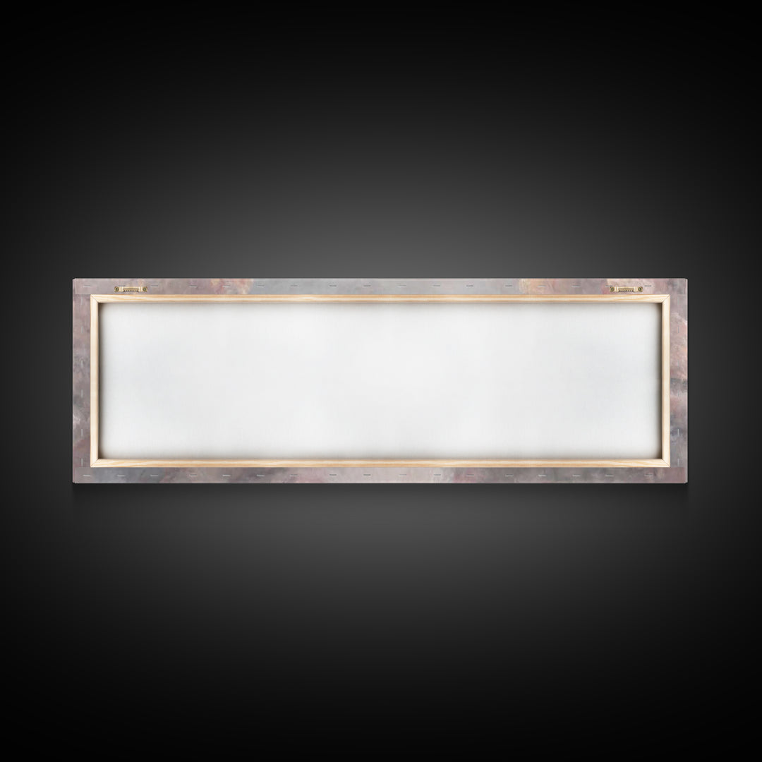 Heavenly Dawn Light – Framed Canvas Print – Panoramic Art – Christian Wall Art – Christian Art Canvas – Christian Christmas Art – Modern Ch