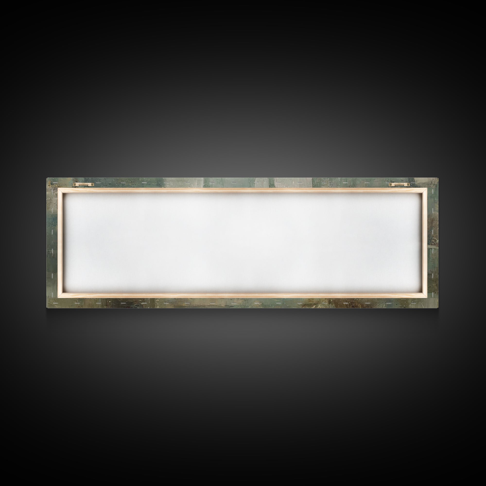 Sacred Supper Dawn – Framed Canvas Print – Panoramic Painting – Christian Art – Jesus Painting – Christian Wall Art – Vintage Christian Art