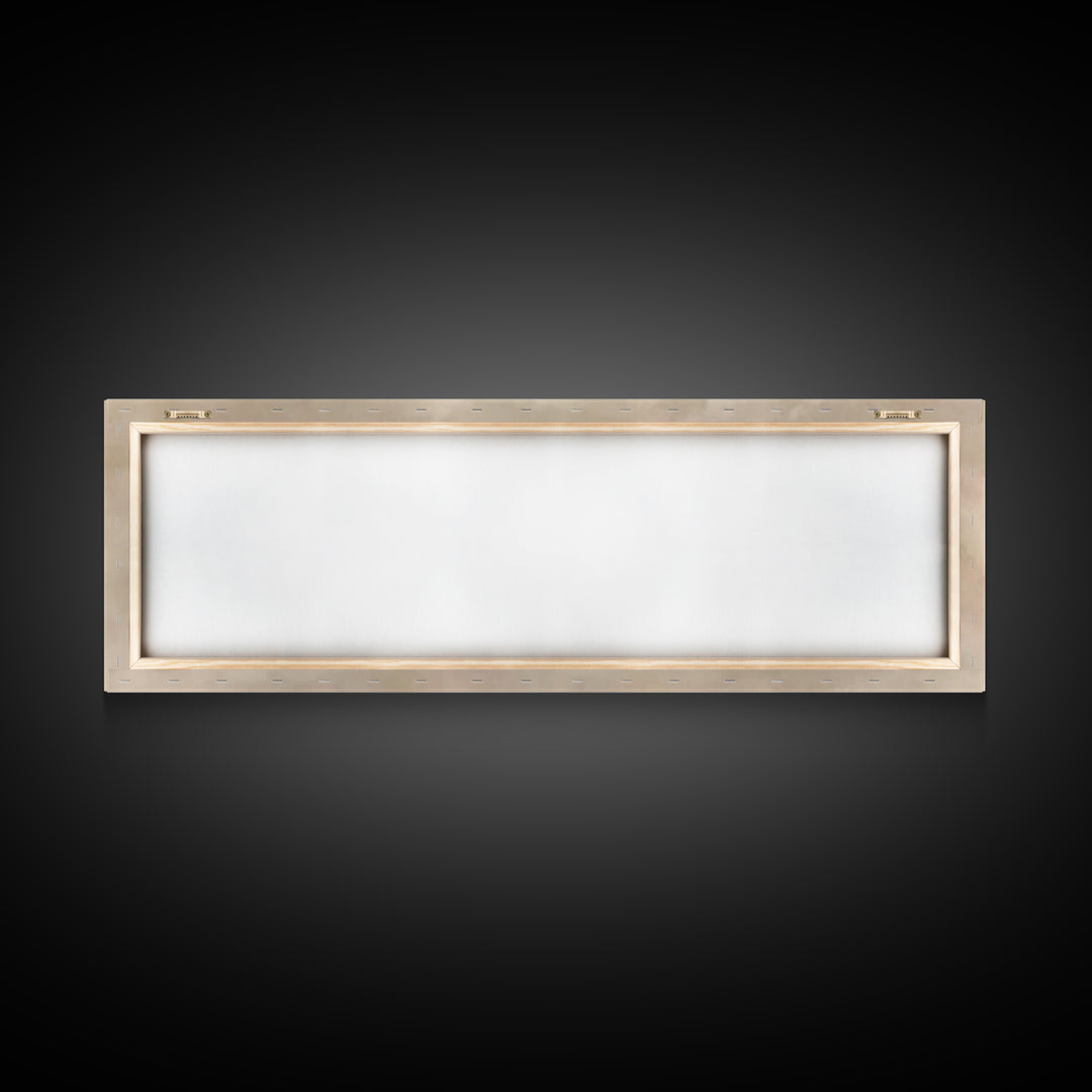 Mist In The Upper Room – Framed Canvas Print – Panoramic Painting – Christian Wall Art – Christian Art Canvas – Jesus Painting – Modern Chr