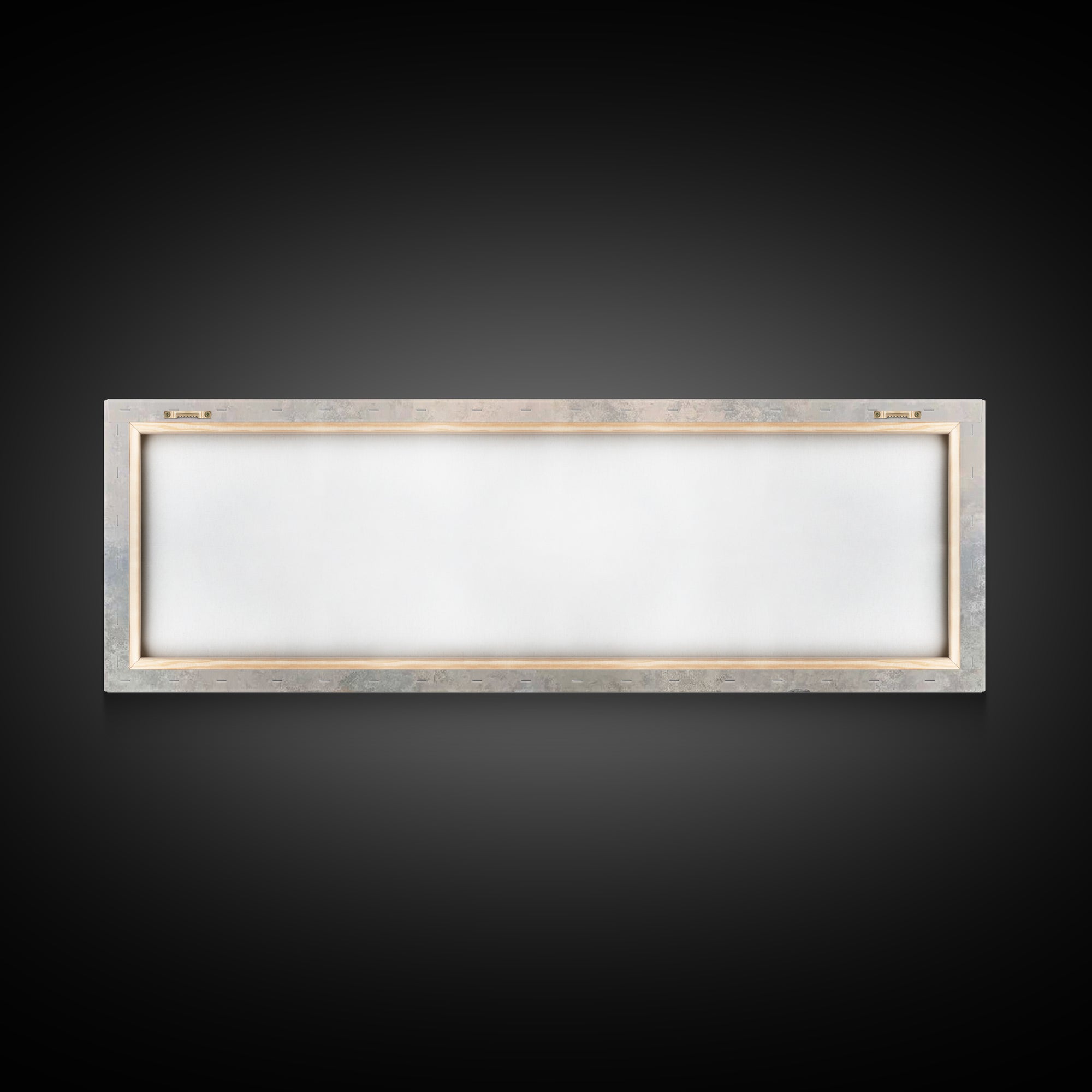 Table Of Peace – Framed Canvas Print – Panoramic Frame – Christian Art – Christian Wall Art – Jesus Painting – Subtle Christian Art