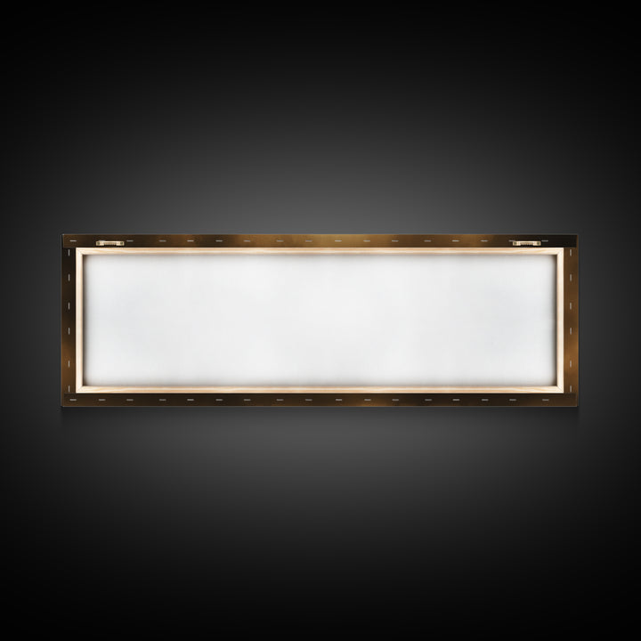 Heavenly Gathering, Framed Canvas Print, Panoramic Painting, Christian Wall Art, Jesus Painting, Christian Art Canvas, Moody Christian Art