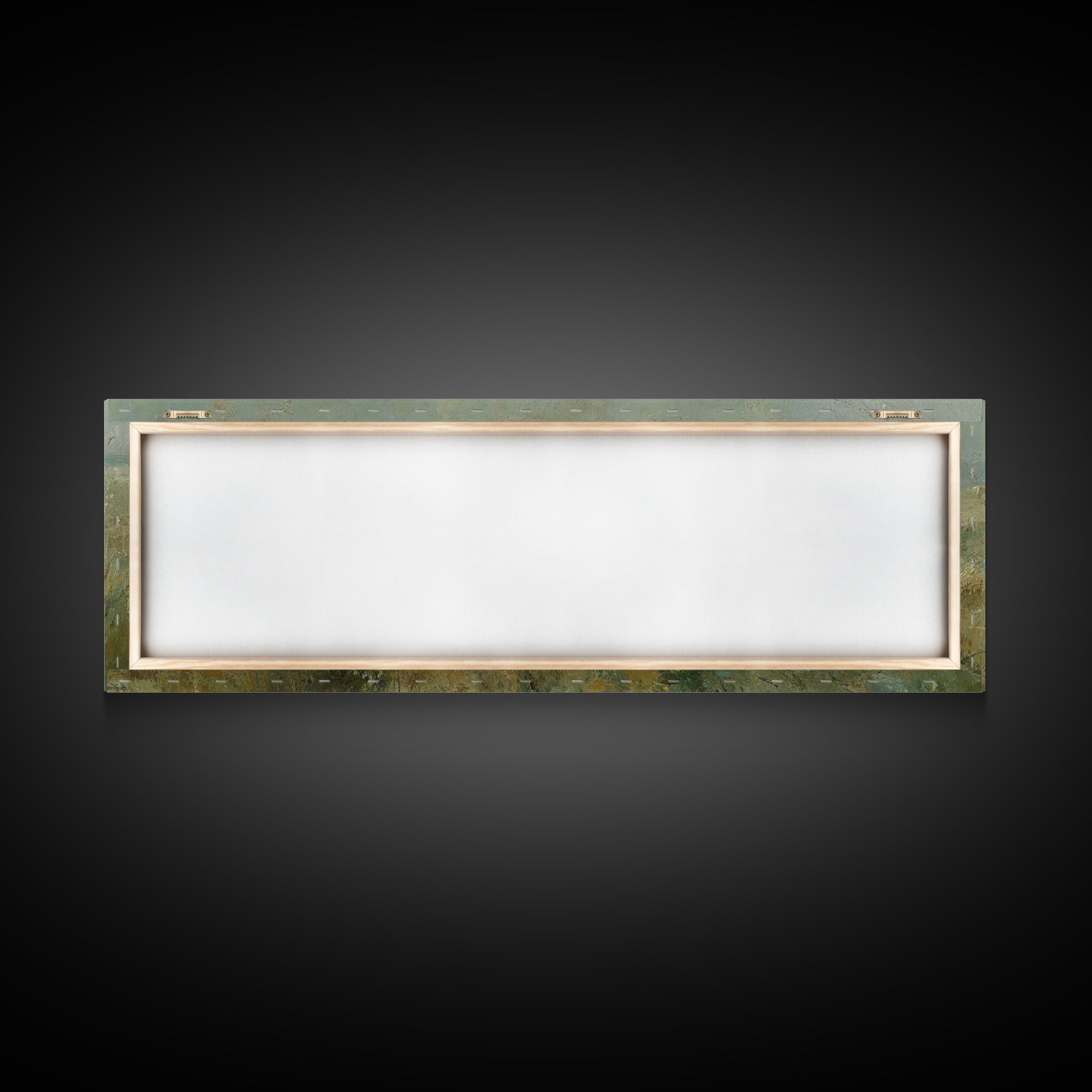 Garden Of Hope, Framed Canvas Print, Christian Art Canvas, Jesus Painting, Christian Wall Art, Panoramic Art, Christmas Art