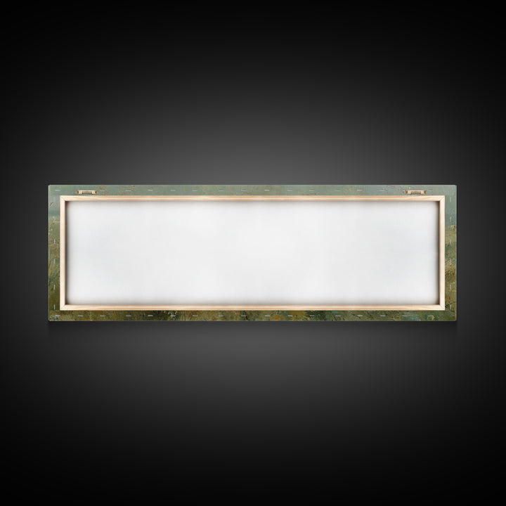 Garden Of Hope, Framed Canvas Print, Christian Art Canvas, Jesus Painting, Christian Wall Art, Panoramic Art, Christmas Art