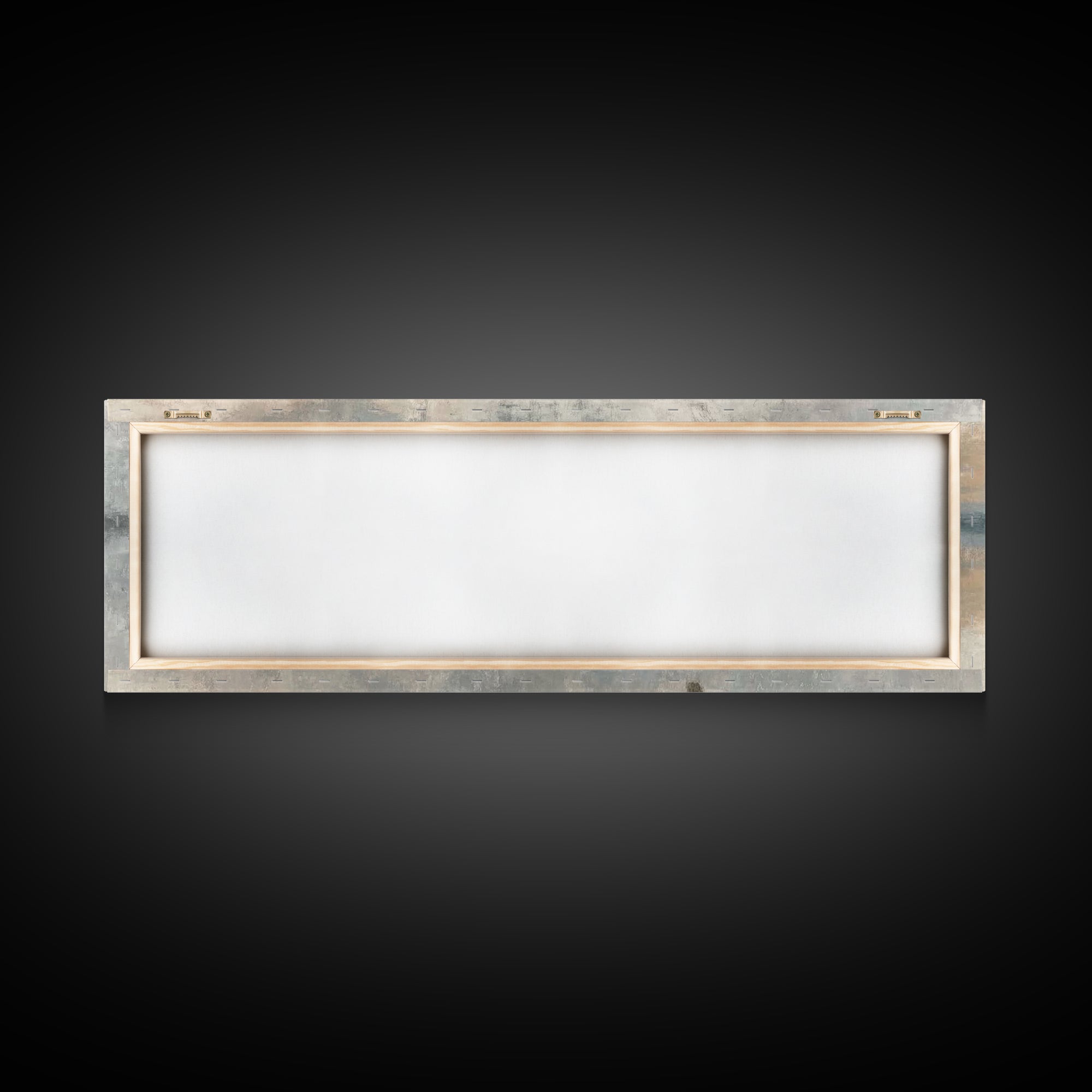 Reflective Grace – Framed Canvas Print – Christian Art Canvas – Jesus Painting – Christian Wall Art – Panoramic Wall Art – Christian Gift