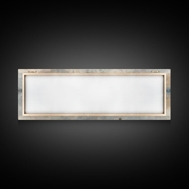 Reflective Grace – Framed Canvas Print – Christian Art Canvas – Jesus Painting – Christian Wall Art – Panoramic Wall Art – Christian Gift