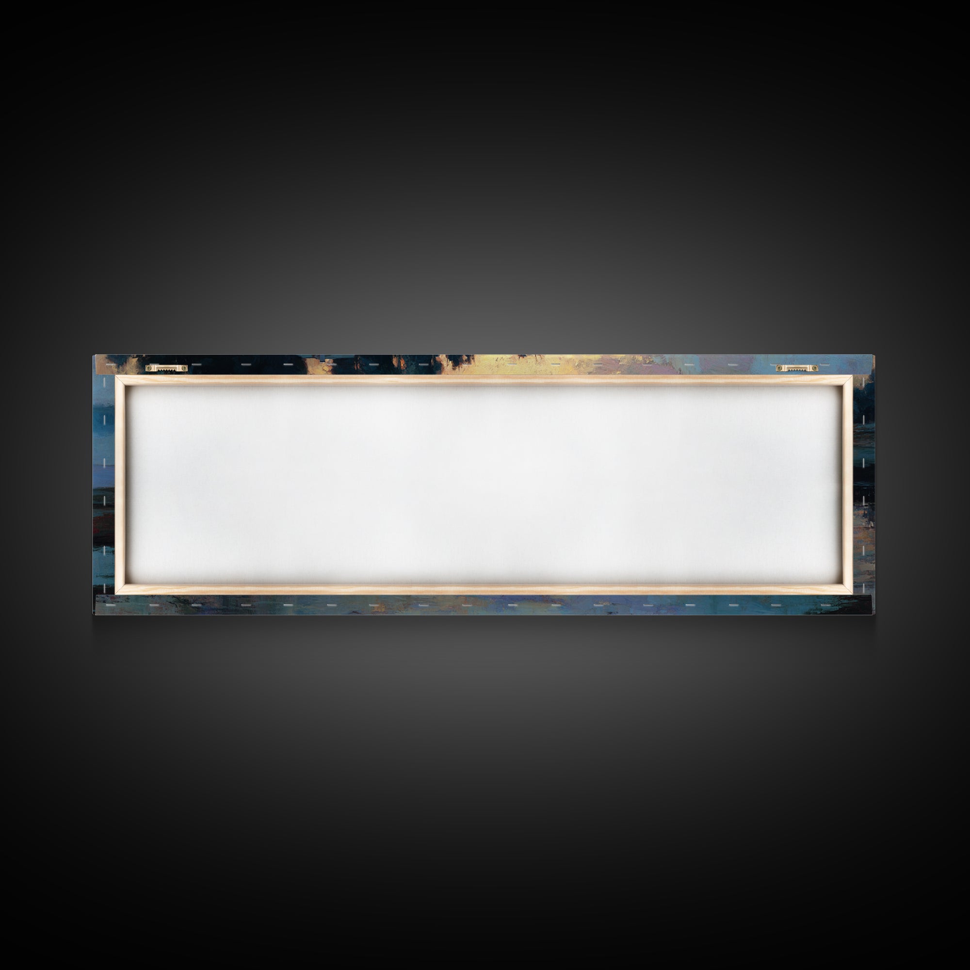 Twilight Of Peace | Framed Canvas Print | Christian Art Canvas | Christian Wall Art | Jesus Painting | Panoramic Art | Christian Gift