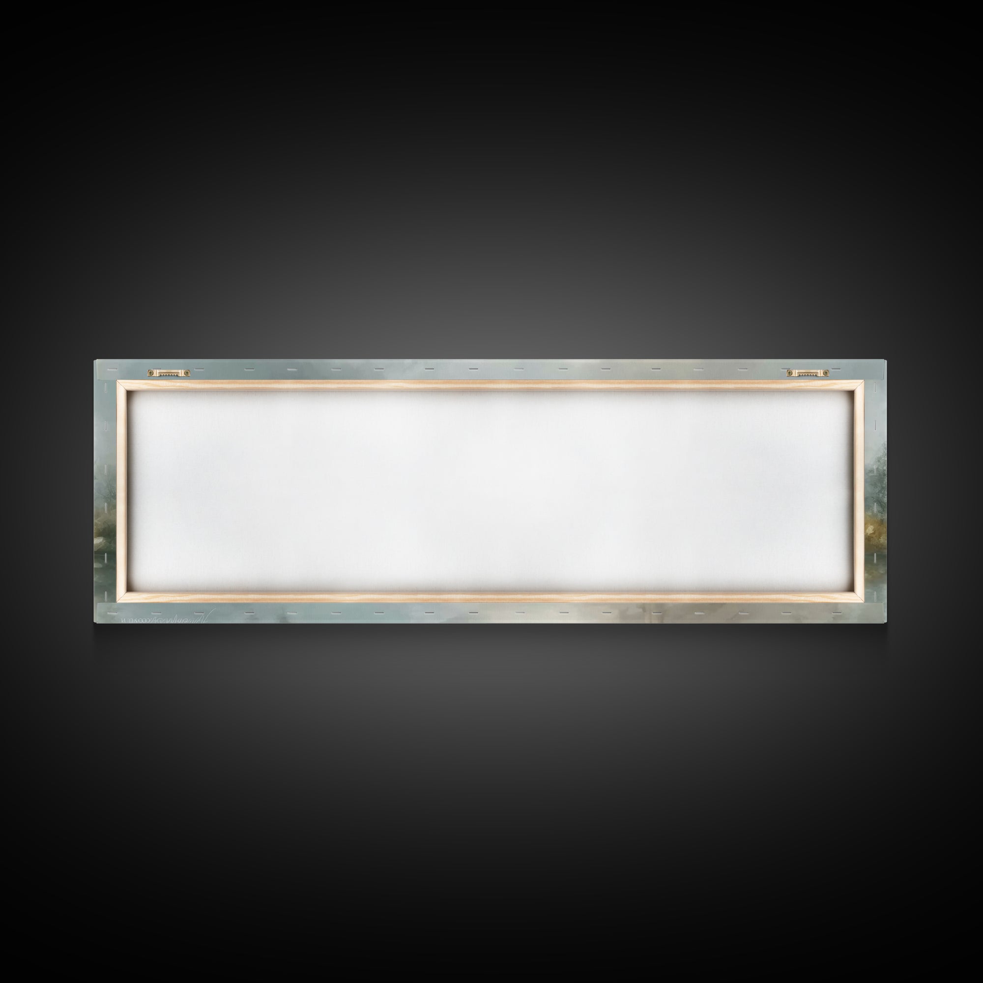 Dawn Of Promise, Framed Canvas Print, Christian Art Canvas, Christian Wall Art, Jesus Painting, Panoramic Wall Art, Christian Decor