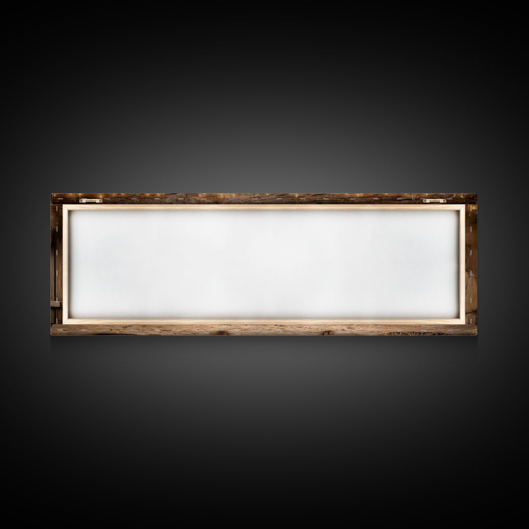 Holy Night Cradle – Framed Canvas Print – Panoramic Painting – Christian Christmas Art – Christian Art Canvas – Christmas Wall Art – Christ