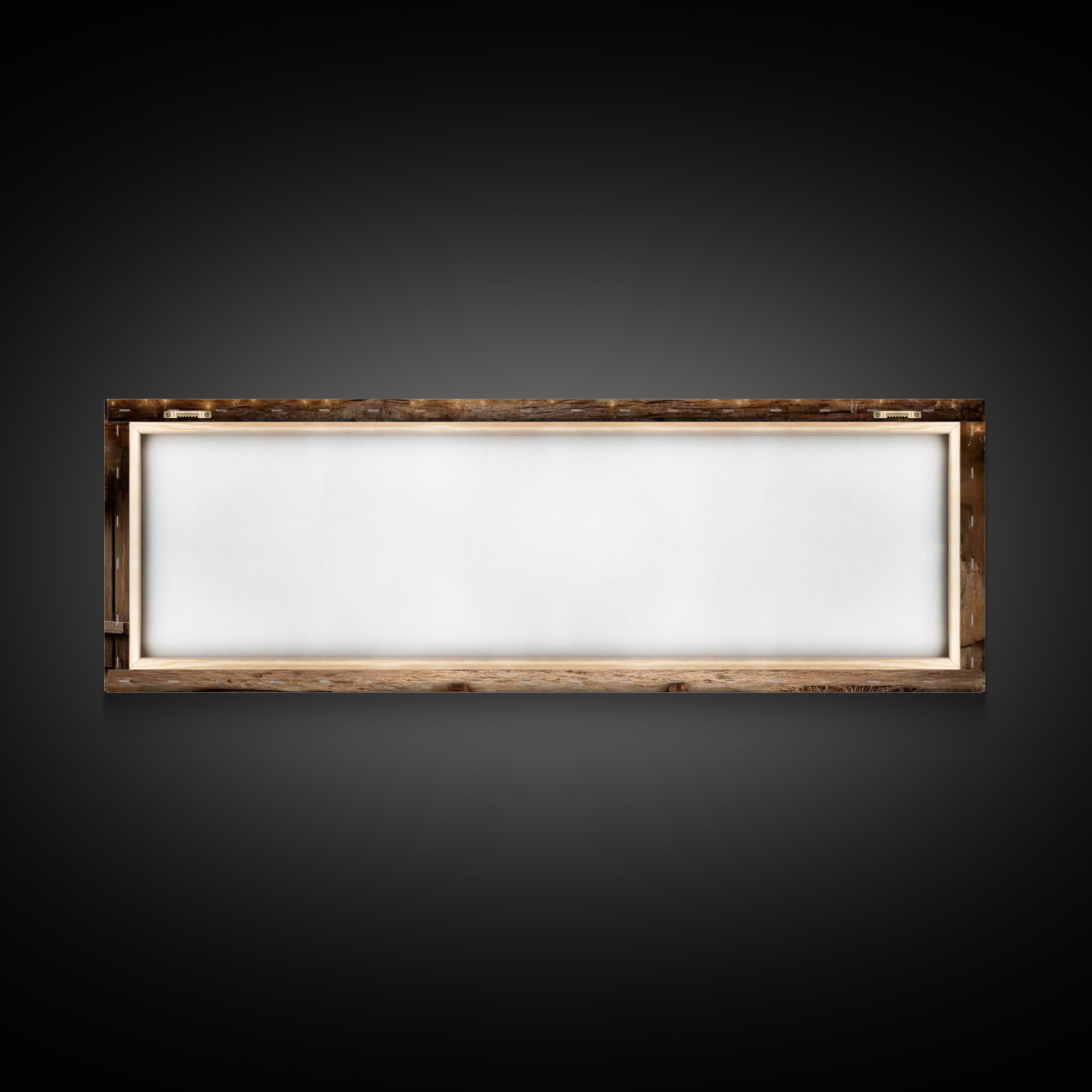 Holy Night Cradle – Framed Canvas Print – Panoramic Painting – Christian Christmas Art – Christian Art Canvas – Christmas Wall Art – Christ