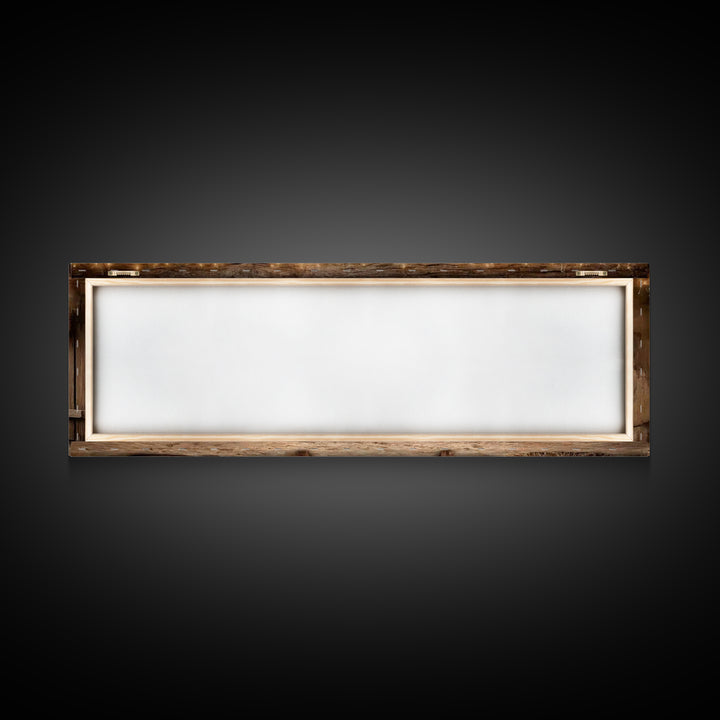 Holy Night Cradle – Framed Canvas Print – Panoramic Painting – Christian Christmas Art – Christian Art Canvas – Christmas Wall Art – Christ