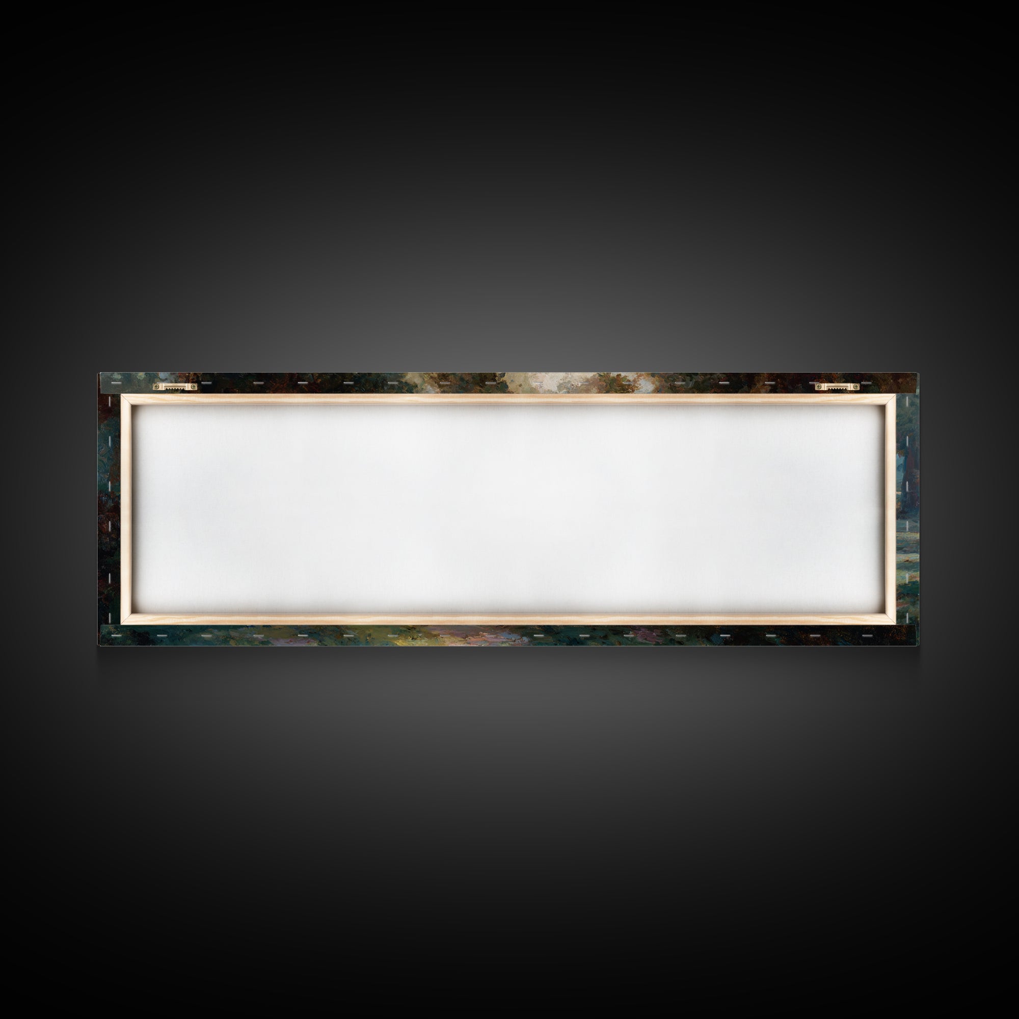 Shepherd’s Peace – Framed Canvas Print – Panoramic Painting – Christian Wall Art – Jesus Painting – Christian Art Canvas – Christian Gift I