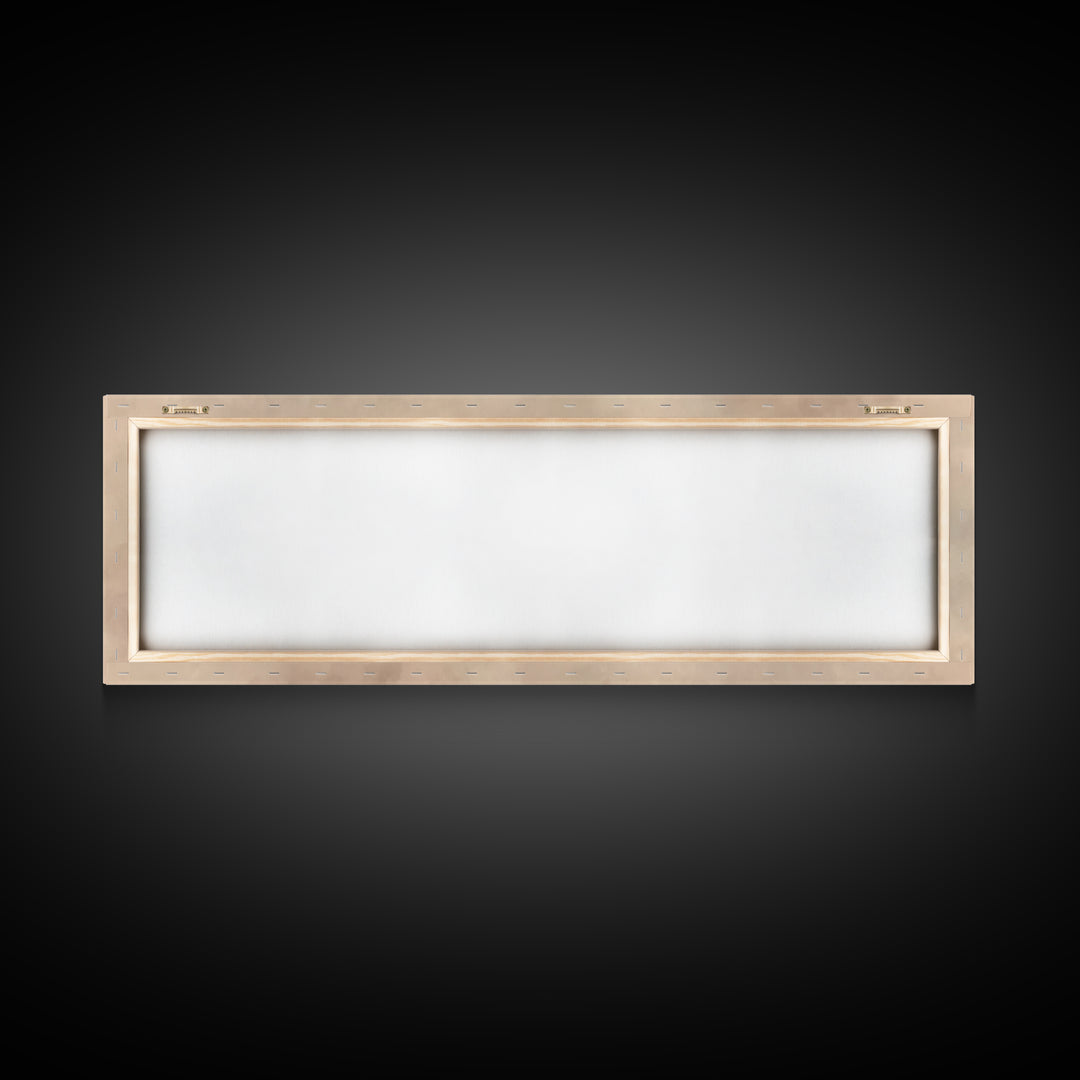 Quiet Pasture Grace | Framed Canvas Print | Panoramic Art | Christian Art | Jesus Art Print | Christian Wall Art | Christian Decor For Home