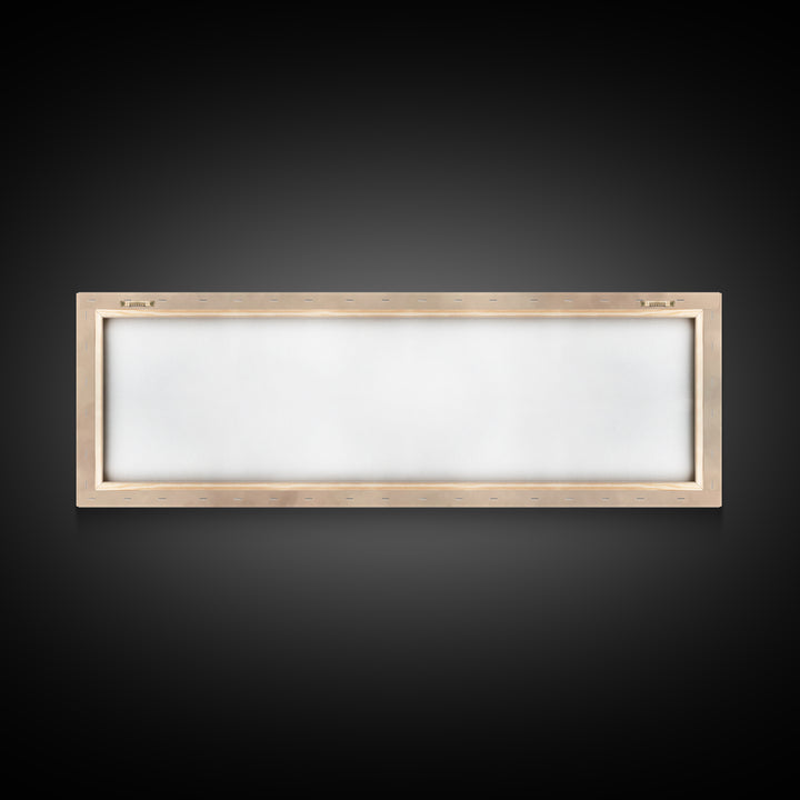 Quiet Pasture Grace | Framed Canvas Print | Panoramic Art | Christian Art | Jesus Art Print | Christian Wall Art | Christian Decor For Home