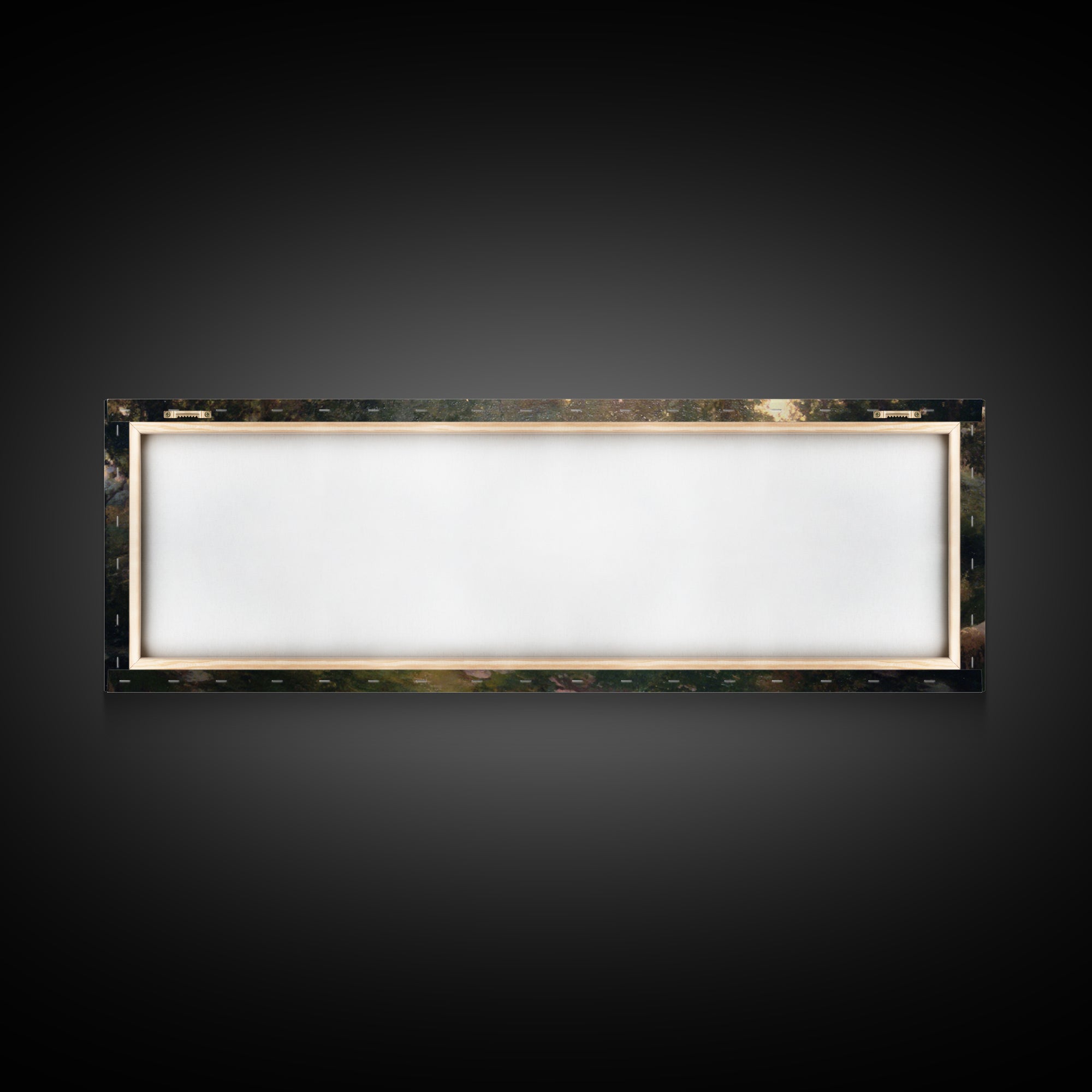 Light Of The Meadow, Framed Canvas Print, Christian Wall Art, Christian Art Canvas, Jesus Painting, Panoramic Painting, Christian Decor