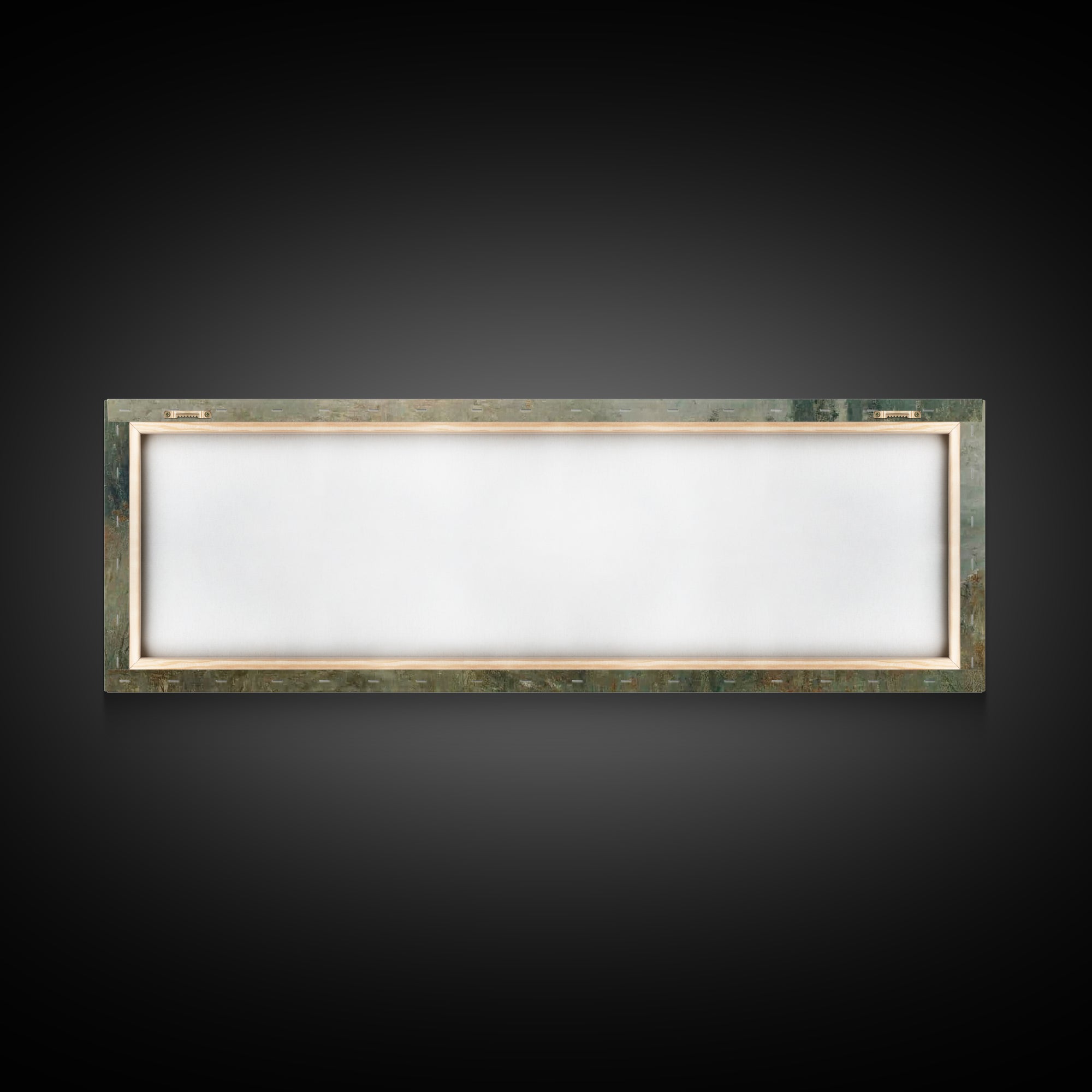 Celestial Garden Rest | Framed Canvas Print | Christian Art Canvas | Christian Wall Art | Panoramic Art | Christian Decor | Christian Gift
