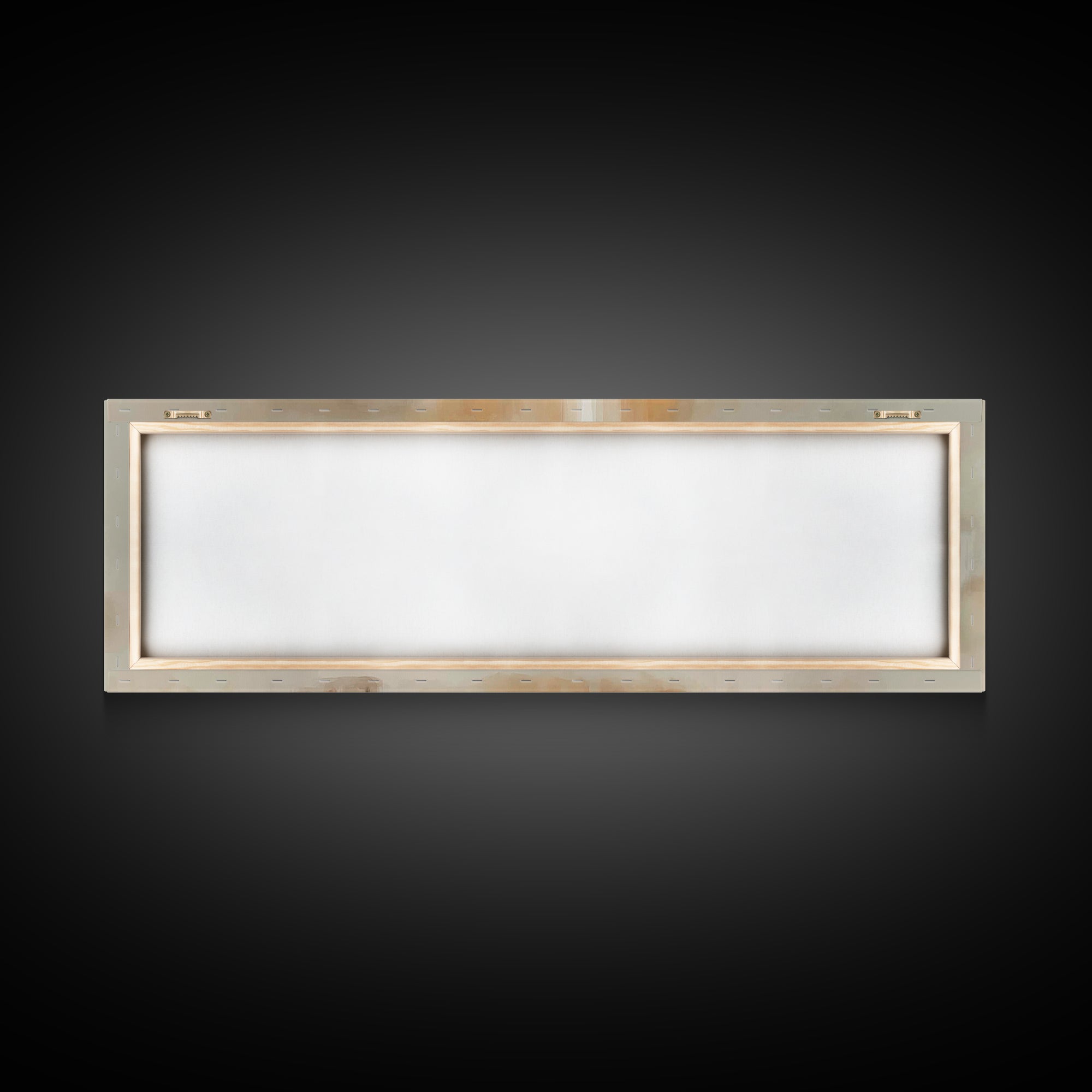 Radiant Birthlight, Framed Canvas Print, Panoramic Frame, Christian Christmas Art, Christian Art Canvas, Christian Wall Art, Subtle Christi