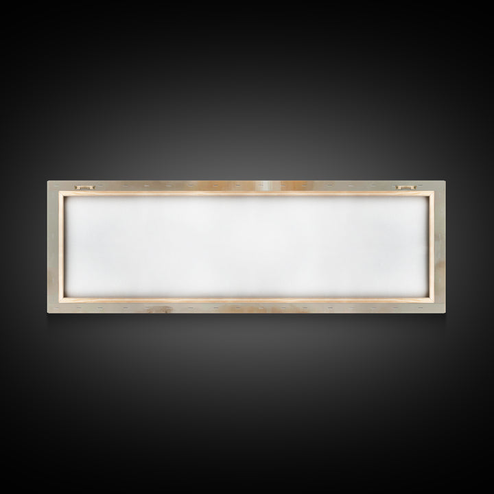 Radiant Birthlight, Framed Canvas Print, Panoramic Frame, Christian Christmas Art, Christian Art Canvas, Christian Wall Art, Subtle Christi
