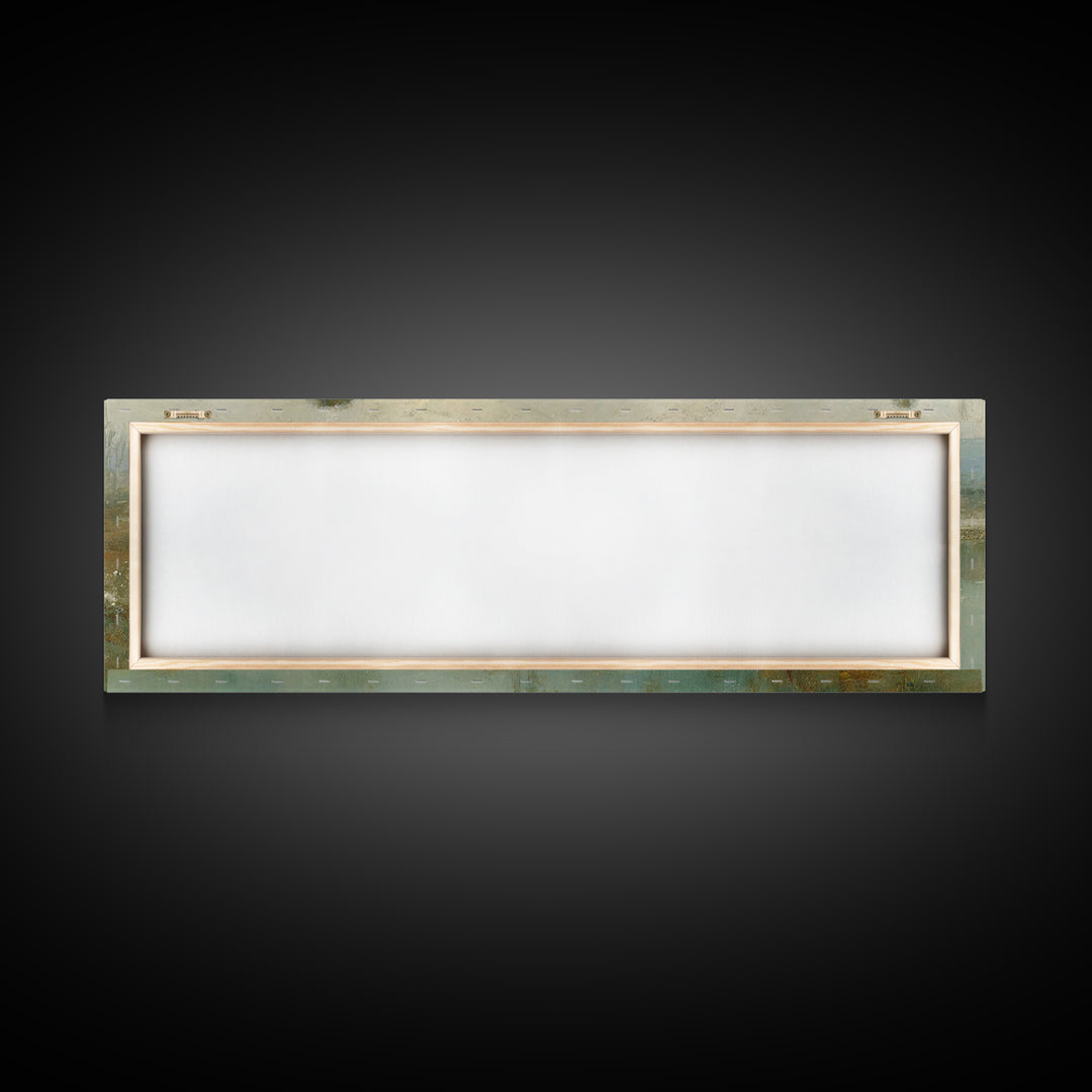 Morning Mercy – Framed Canvas Print – Panoramic Print – Christian Wall Art – Jesus Canvas Art – Christian Art Canvas – Christmas Art