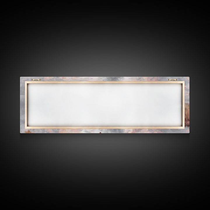 Radiant Promise – Framed Canvas Print – Panoramic Wall Art – Christian Art Canvas – Jesus Painting – Christian Wall Art – Christmas Art