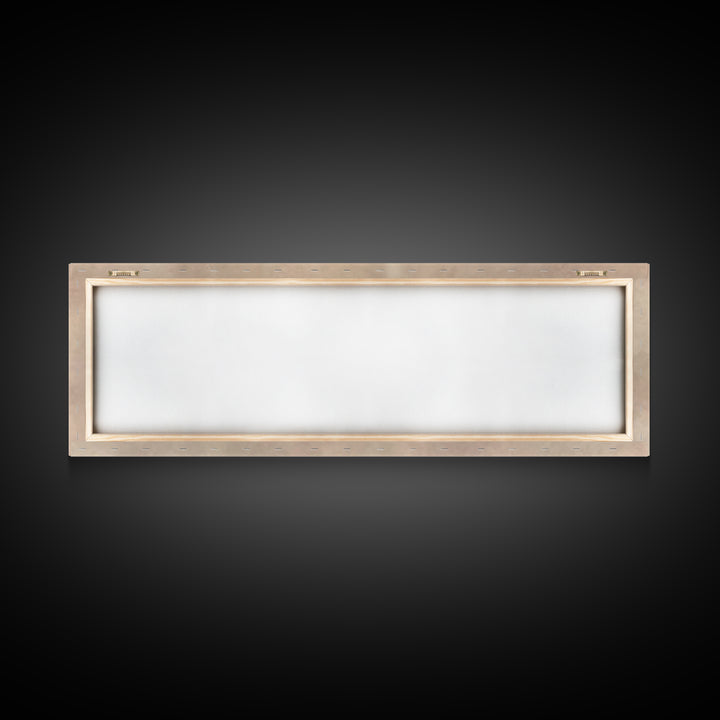 Holy Stable Glow, Framed Canvas Print, Panoramic Wall Art, Christian Art Canvas, Christmas Art, Christian Wall Art, Christian Christmas