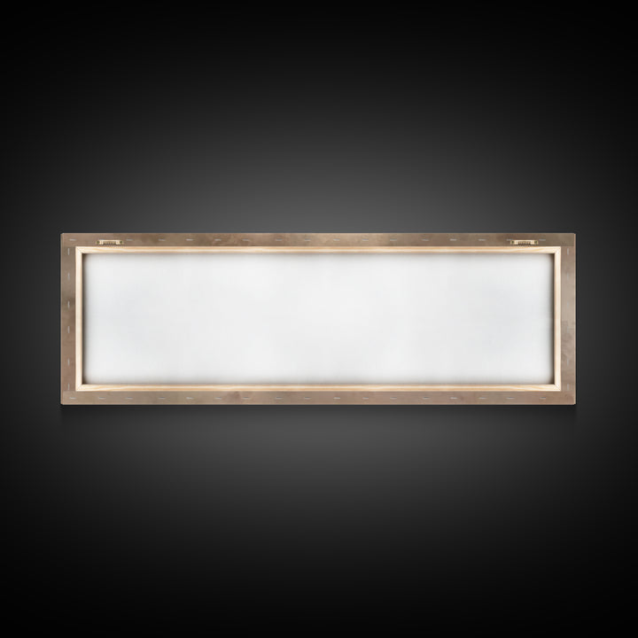Tender Lamb Joy – Framed Canvas Print – Panoramic Print – Christian Art Canvas – Christian Wall Art – Christmas Art – Christian Christmas A
