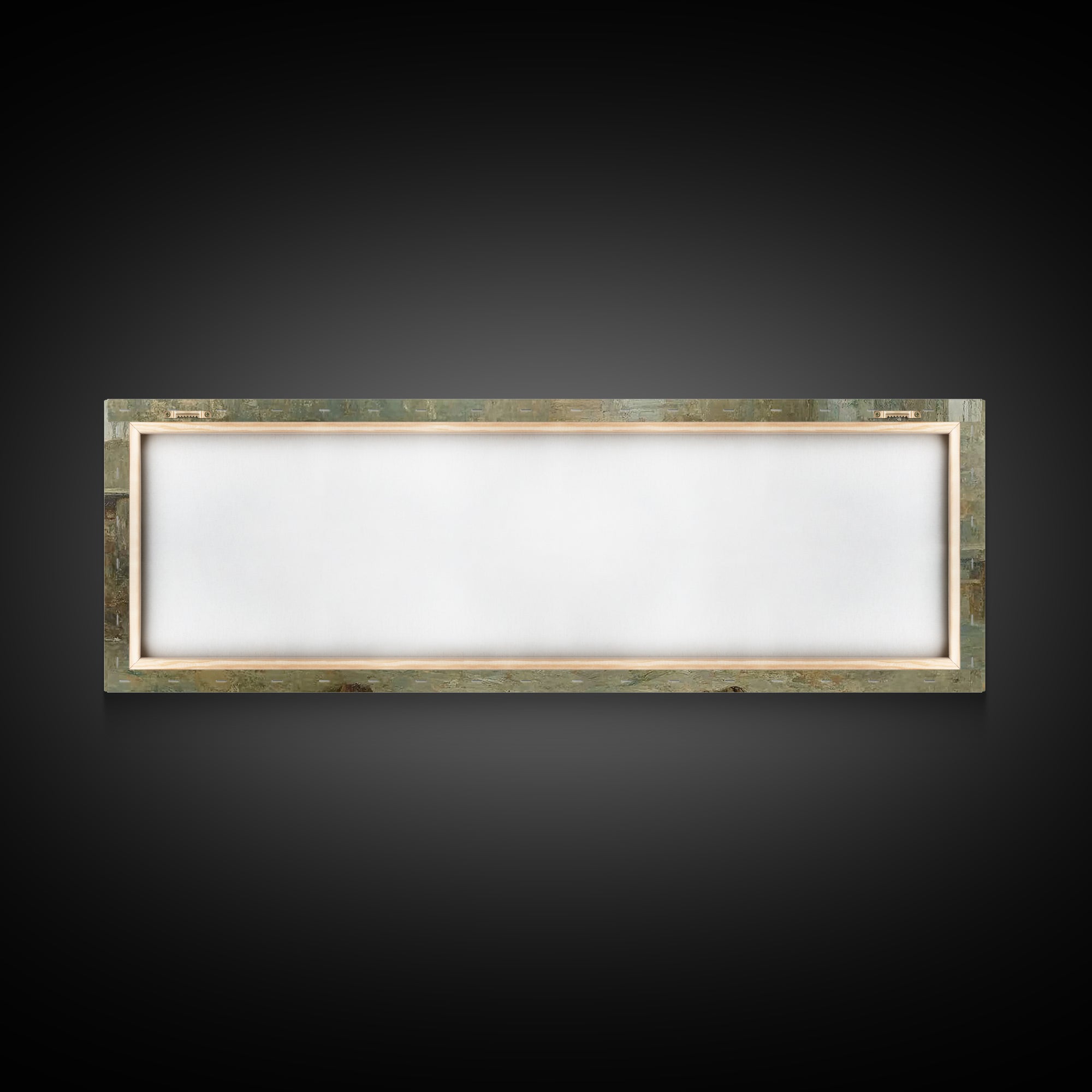 Lamb Of Promise, Framed Canvas Print, Christmas Wall Art, Panoramic Art, Christian Art Canvas, Christian Christmas Art