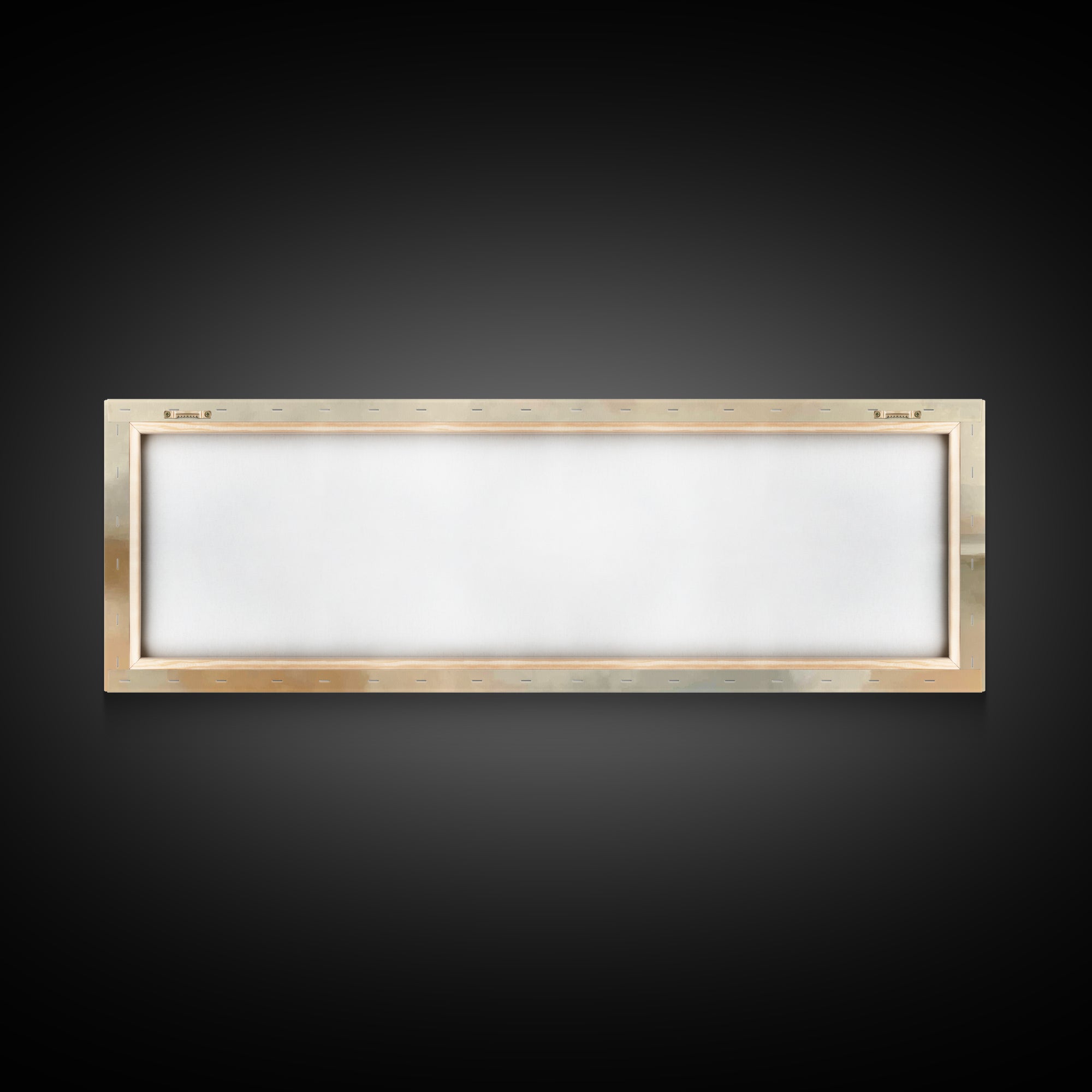 Solitude Of Faith, Framed Canvas Print, Christian Art, Panoramic Painting, Christian Wall Art, Christian Decor For Home